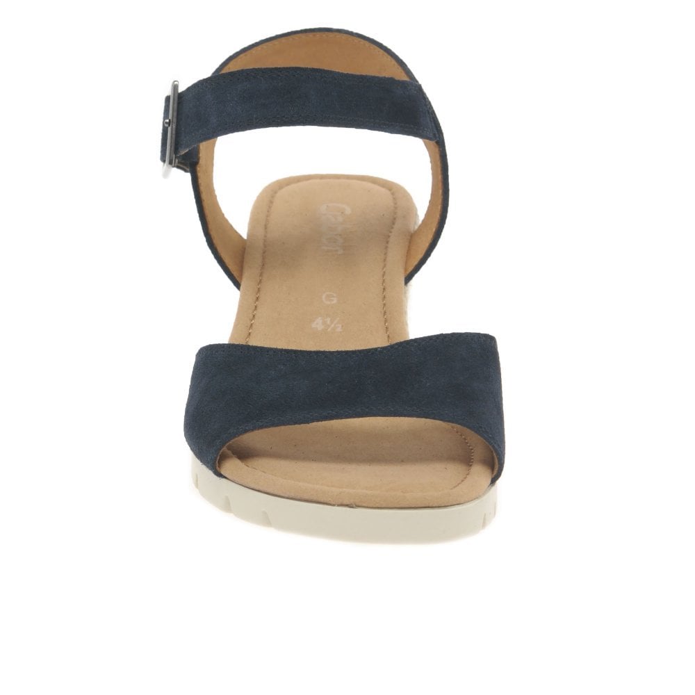Gabor Nieve Wedge Heel Sandal - Marine - image 004 |ww_colour=marine|ww_order=004|