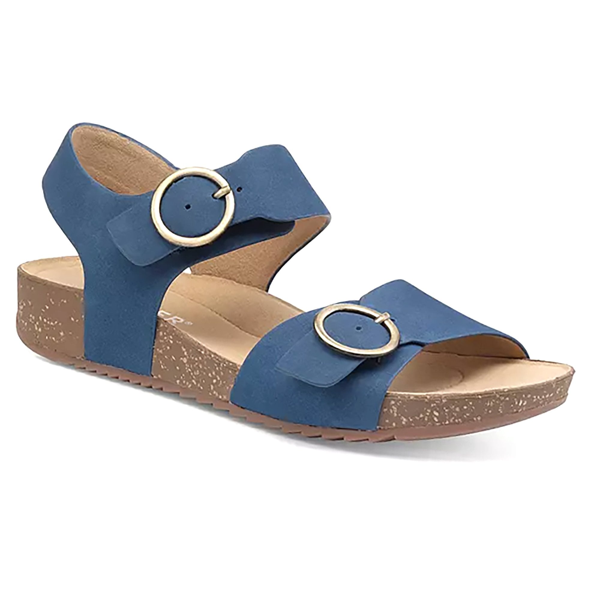 Hotter Tourist Buckle Strap Standard Fit Sandal - Blue - image 001 |ww_colour=blue|ww_order=001|