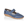 Rieker Cindy Bar Shoe - Blue - image 001 |ww_colour=blue|ww_order=001|