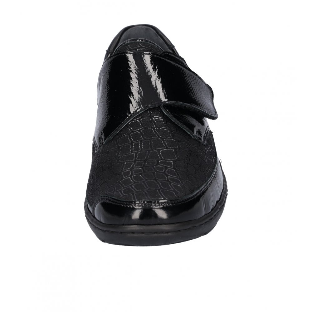 Waldlaufer Henni-Soft Women's Shoes - Black Patent - image 003 |ww_colour=black-patent|ww_order=003|