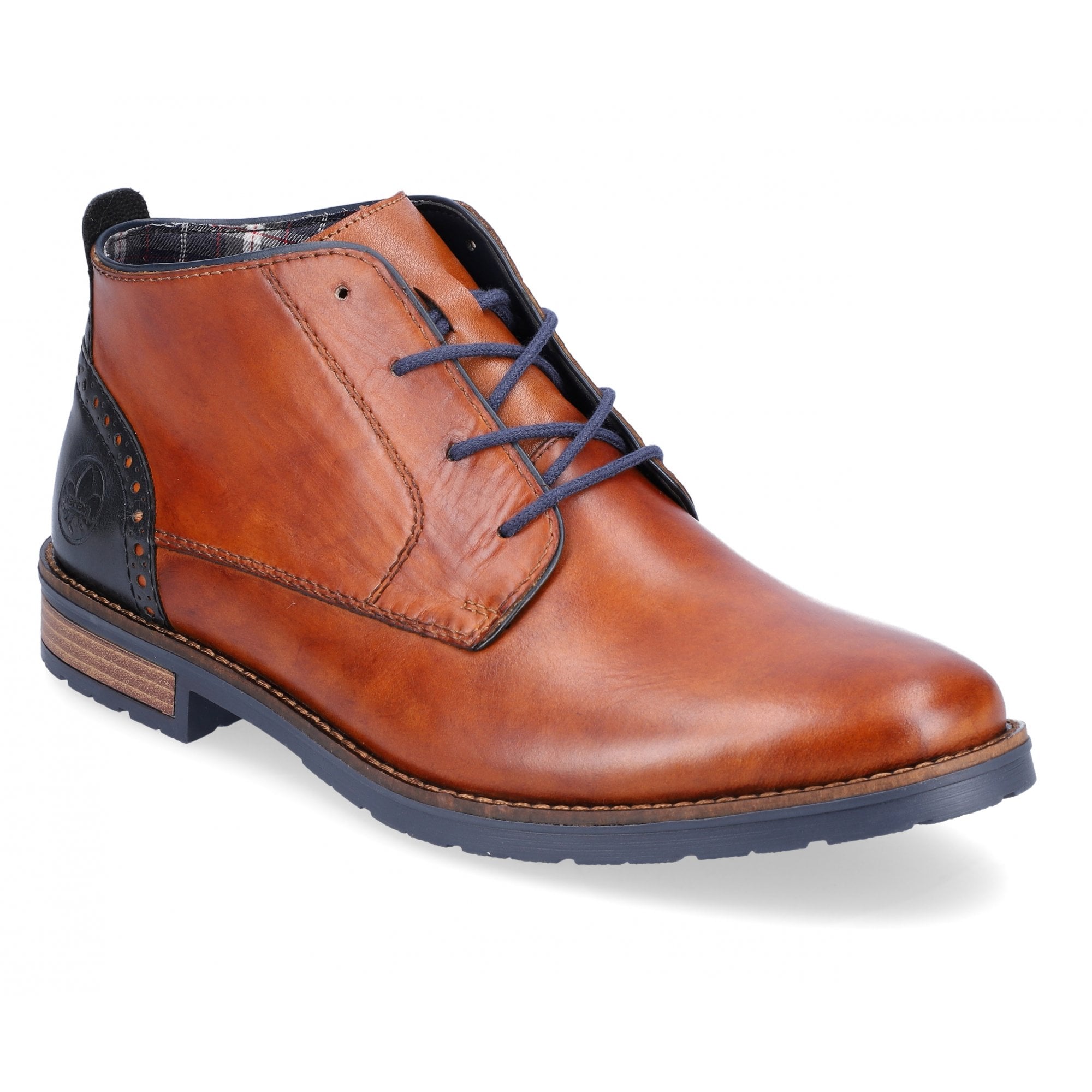 Rieker 14605 Leather Chukka Boot - Brown - image 001 |ww_colour=brown|ww_order=001|