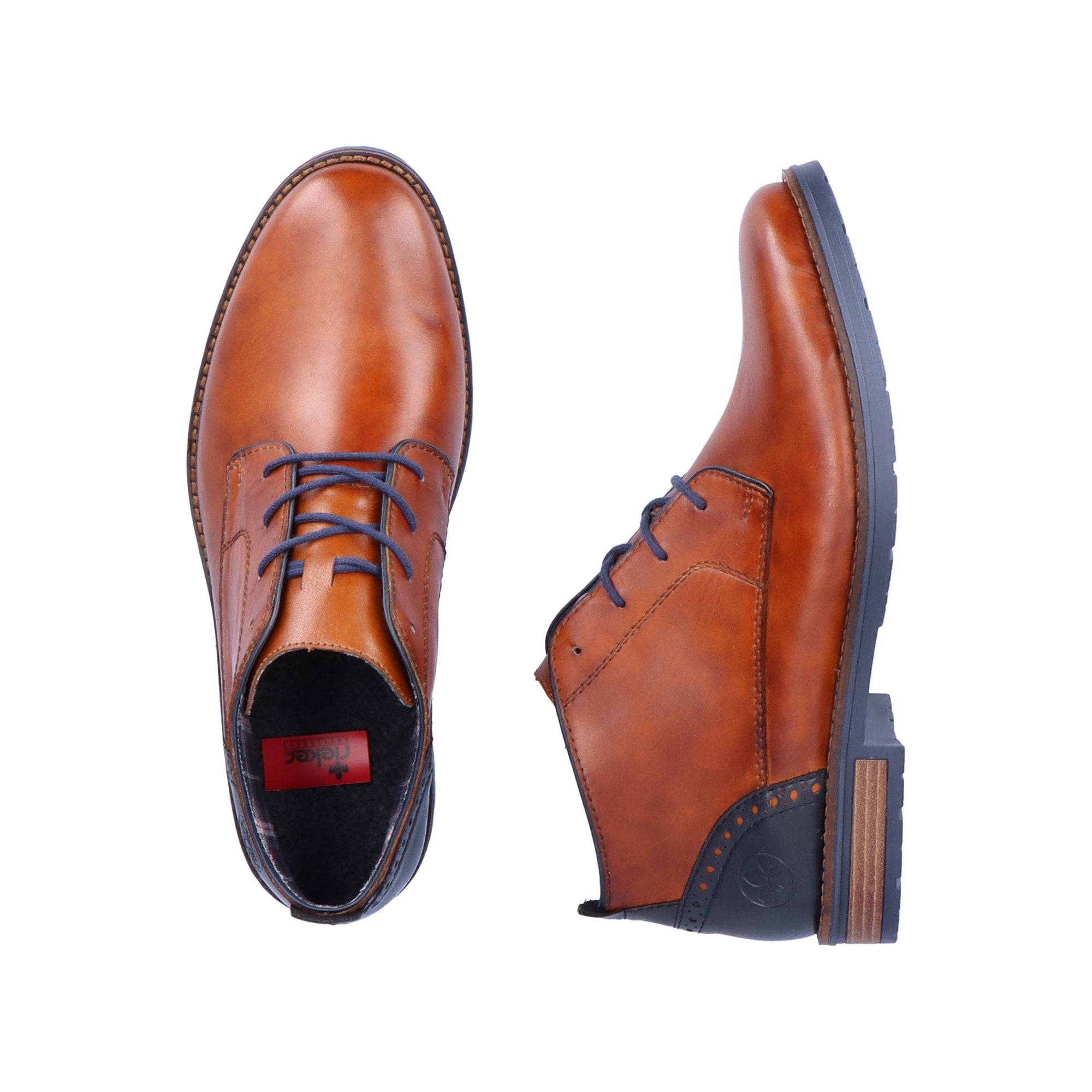 Rieker 14605 Leather Chukka Boot - Brown - image 002 |ww_colour=brown|ww_order=002|