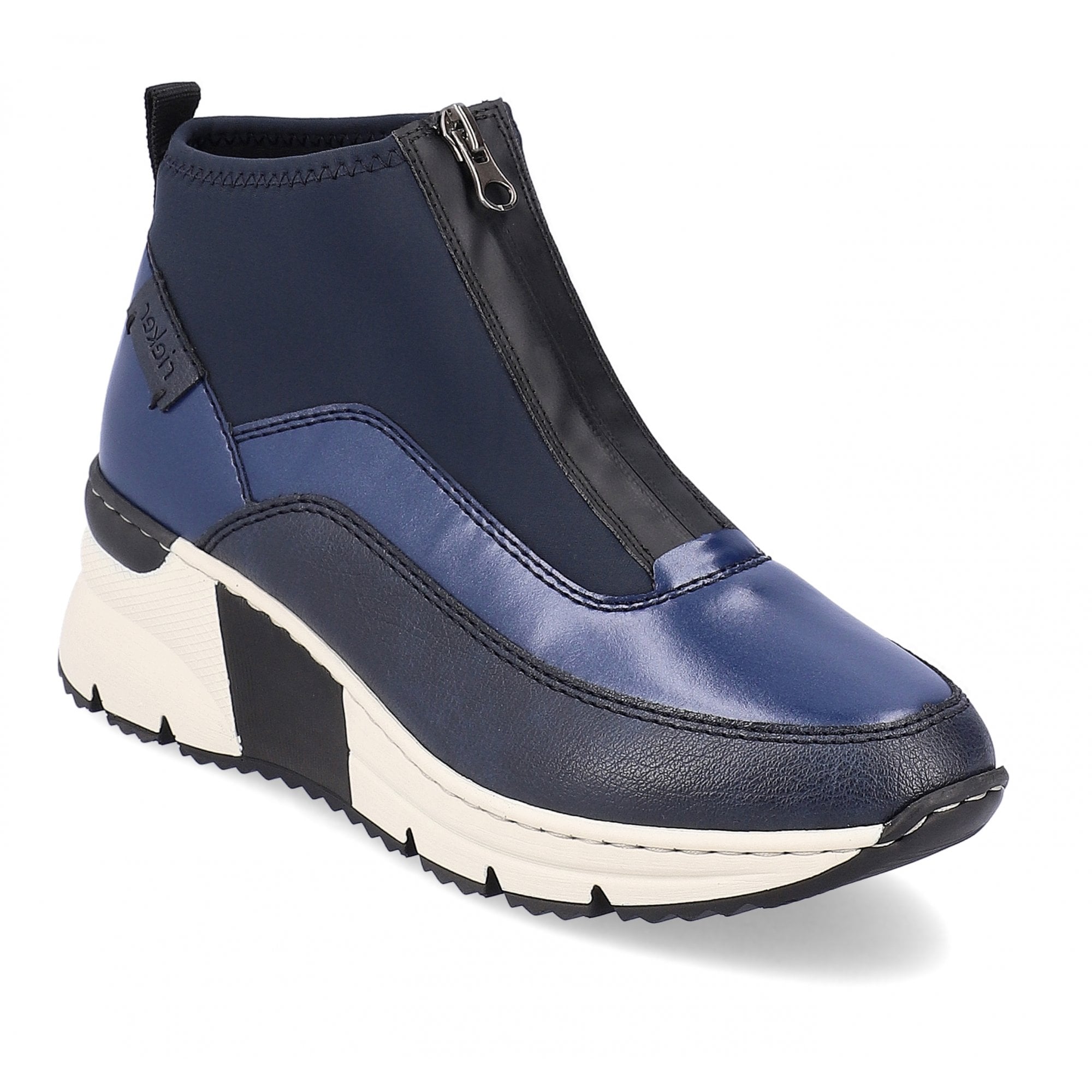 Rieker Korsica N6352 Ankle Boot - Blue - image 001 |ww_colour=blue|ww_order=001|