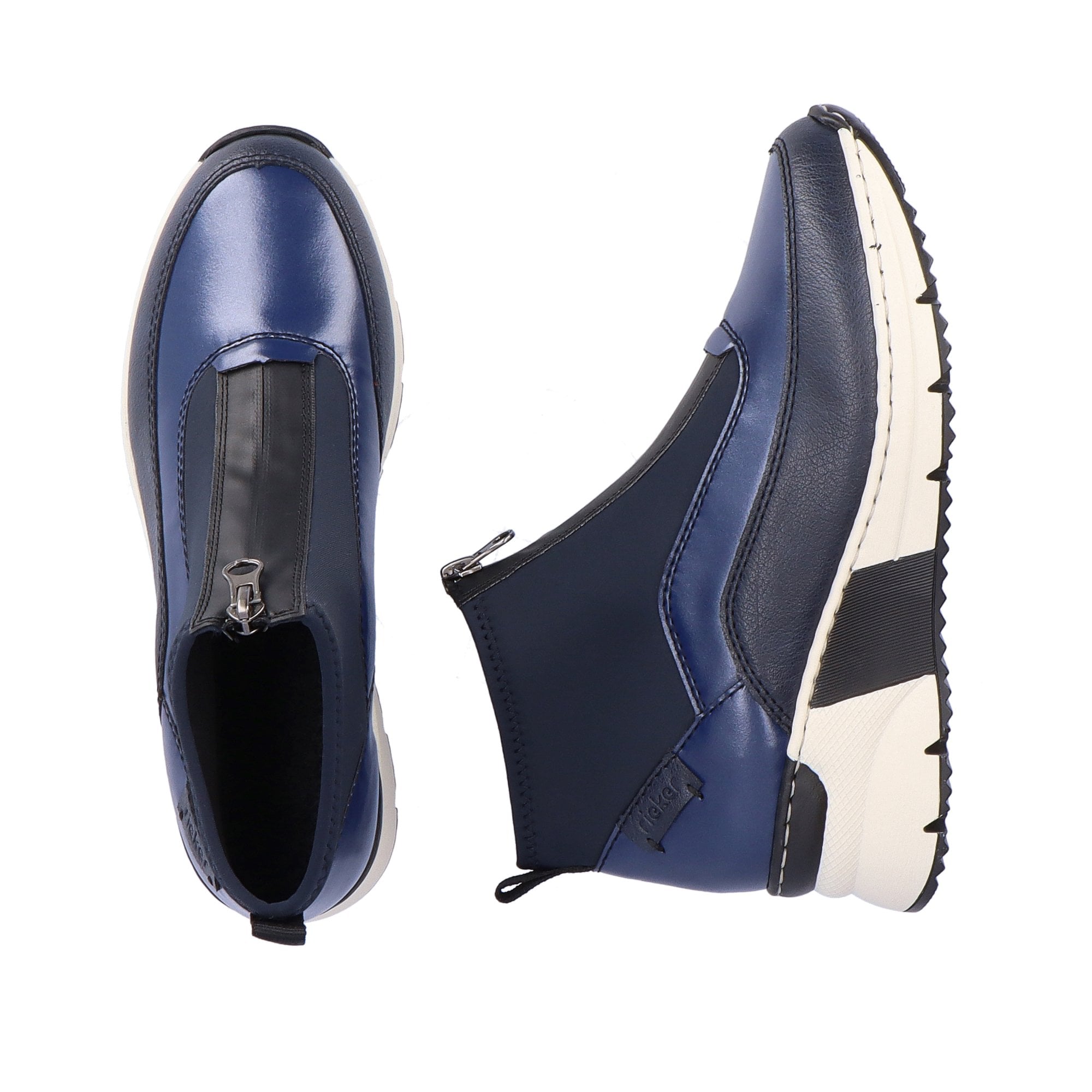 Rieker Korsica N6352 Ankle Boot - Blue - image 002 |ww_colour=blue|ww_order=002|