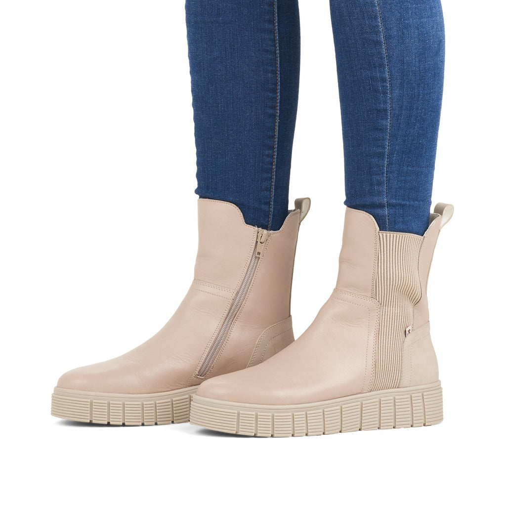 Rieker W1062 Wedge Boot - Beige - image 005 |ww_colour=beige|ww_order=005|