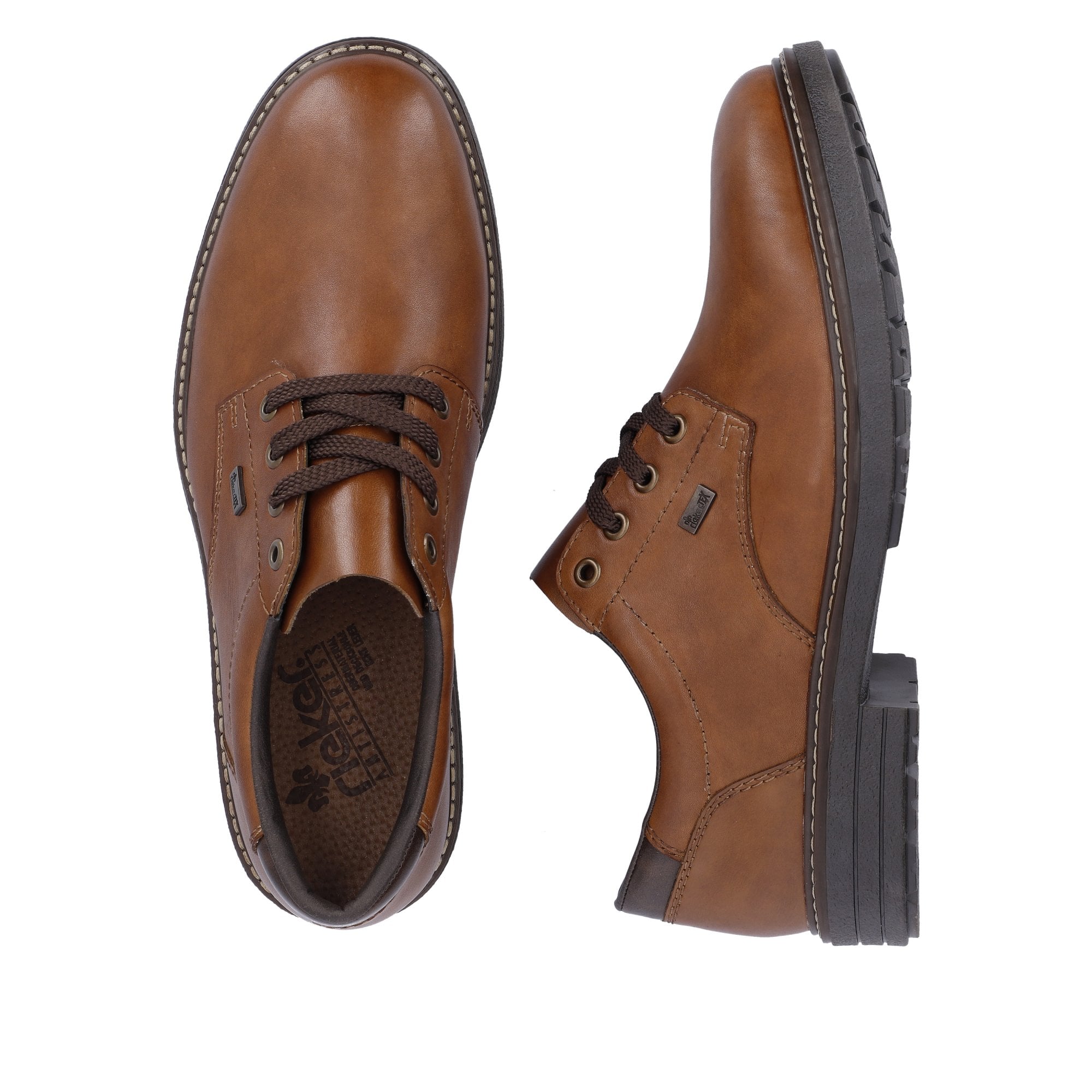 Rieker 33101 Lace Up Shoe - Brown - image 002 |ww_colour=brown|ww_order=002|