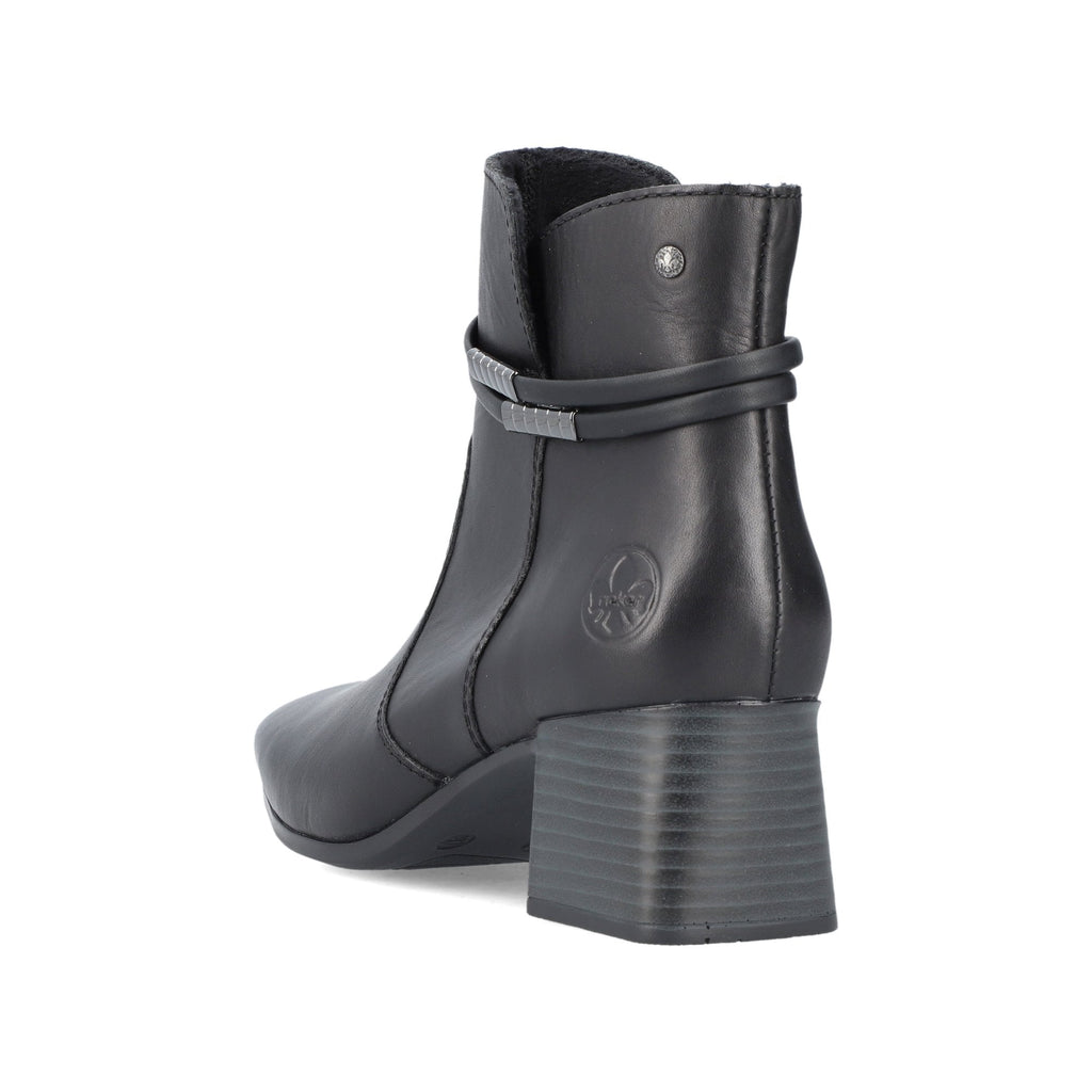 Rieker Susi Block 70973 Heeled Boots - Black - image 006 |ww_colour=black|ww_order=006|