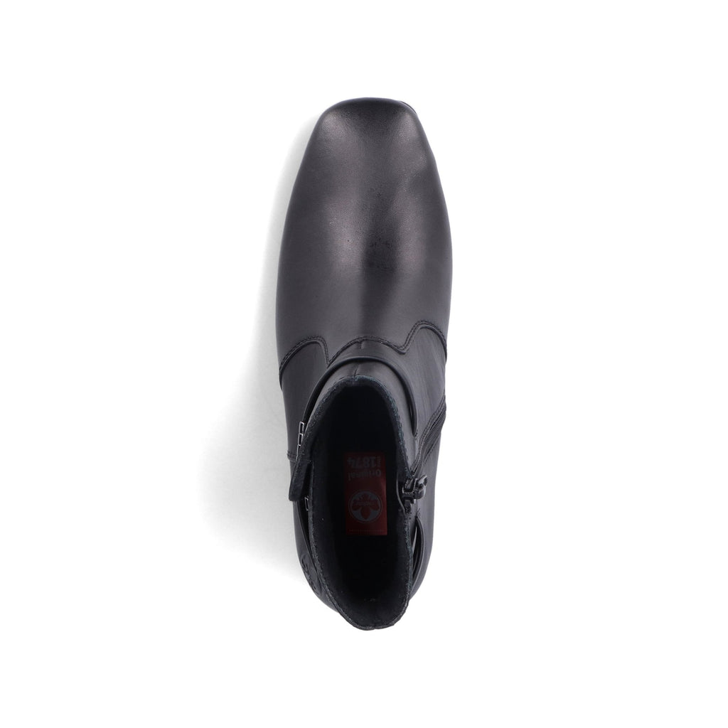Rieker Susi Block 70973 Heeled Boots - Black - image 007 |ww_colour=black|ww_order=007|