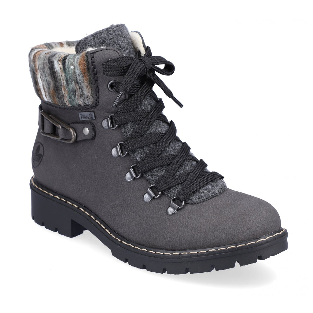 Rieker Y9131 Waterproof Hiker Style Boot - Grey - image 001 |ww_colour=grey|ww_order=001|