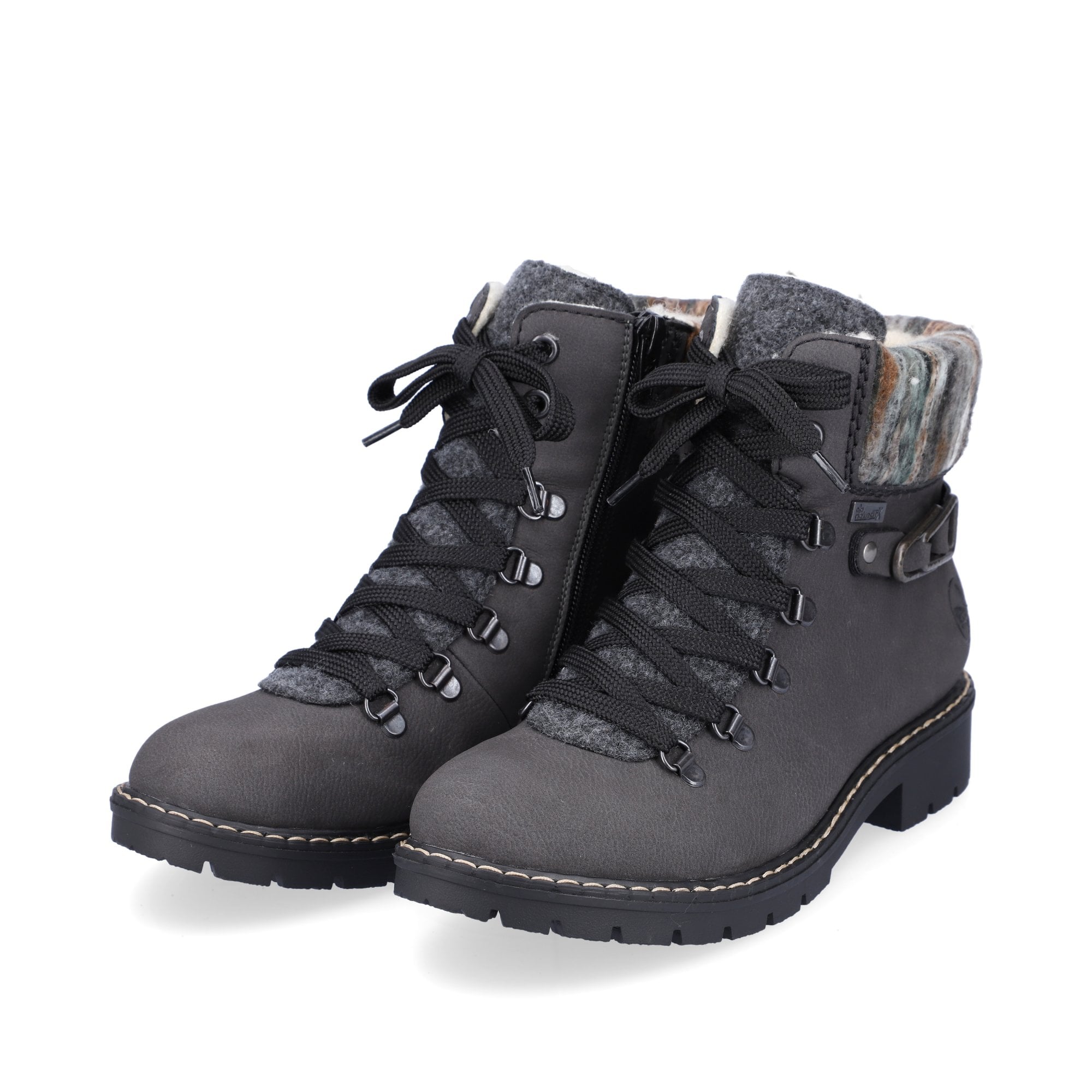 Rieker Y9131 Waterproof Hiker Style Boot - Grey - image 003 |ww_colour=grey|ww_order=003|