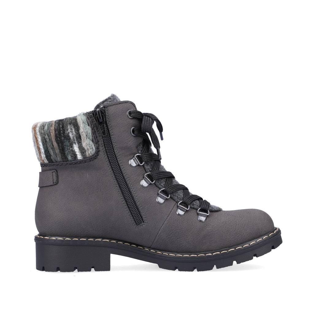 Rieker Y9131 Waterproof Hiker Style Boot - Grey - image 005 |ww_colour=grey|ww_order=005|