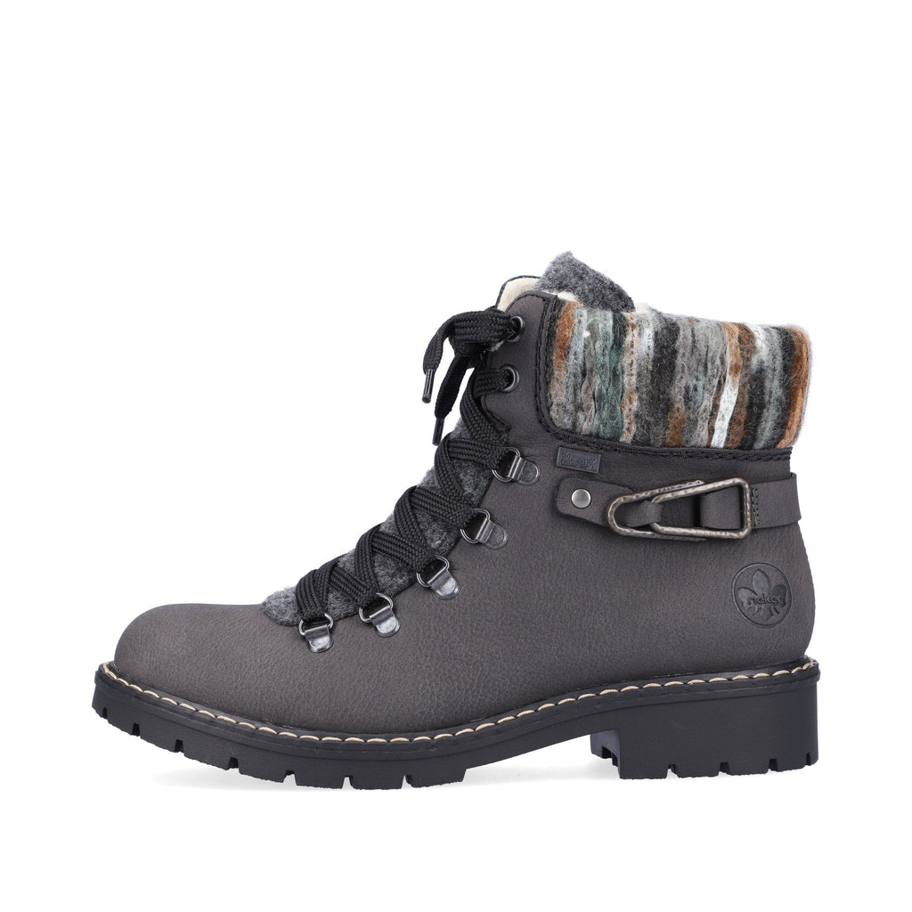 Rieker Y9131 Waterproof Hiker Style Boot - Grey - image 010 |ww_colour=grey|ww_order=010|