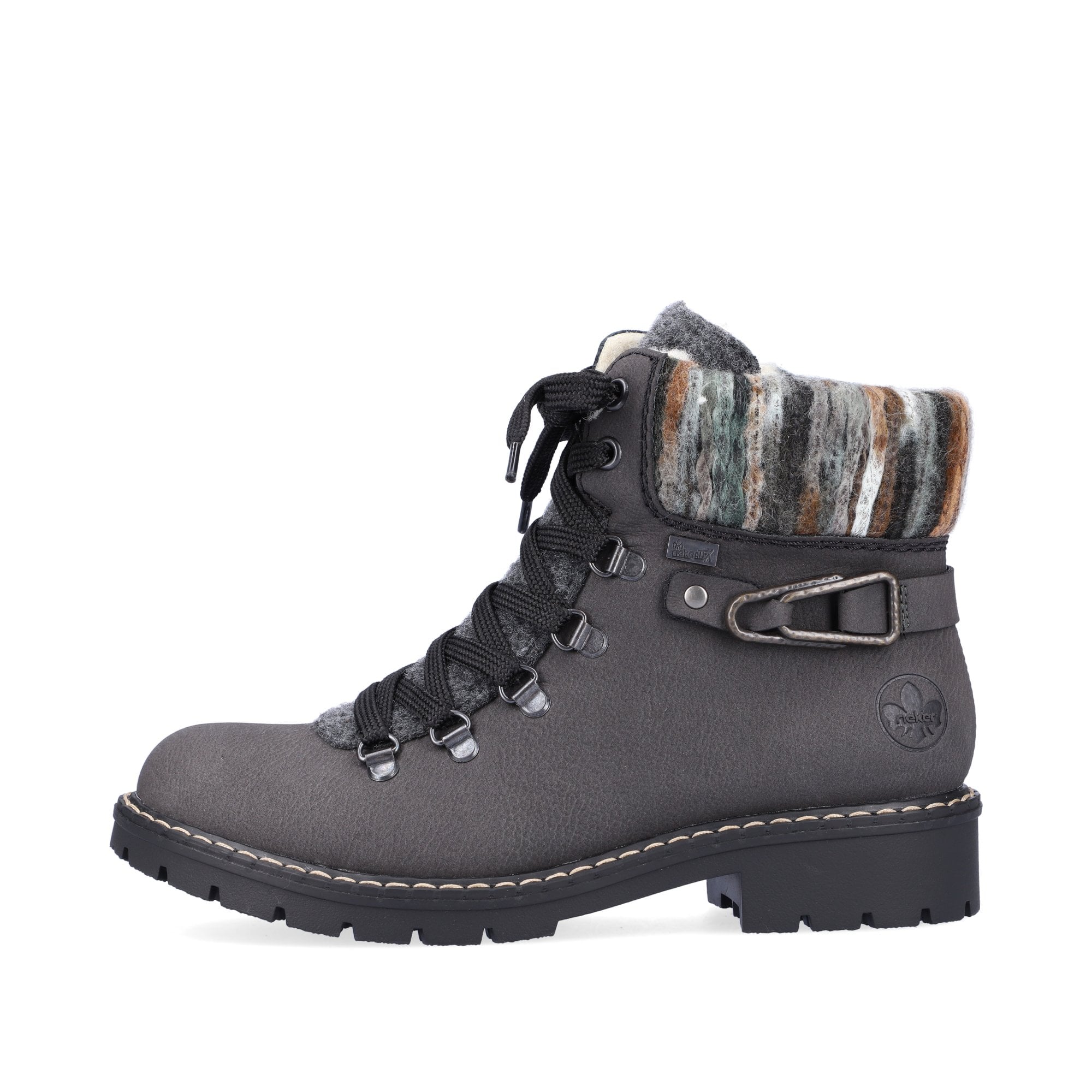 Rieker Y9131 Waterproof Hiker Style Boot - Grey - image 010 |ww_colour=grey|ww_order=010|