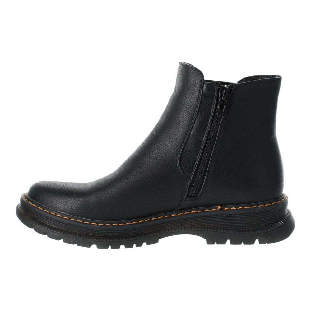 Westland by Josef Seibel Peyton 02 Vegan Ankle Boot - Black - image 003 |ww_colour=black|ww_order=003|