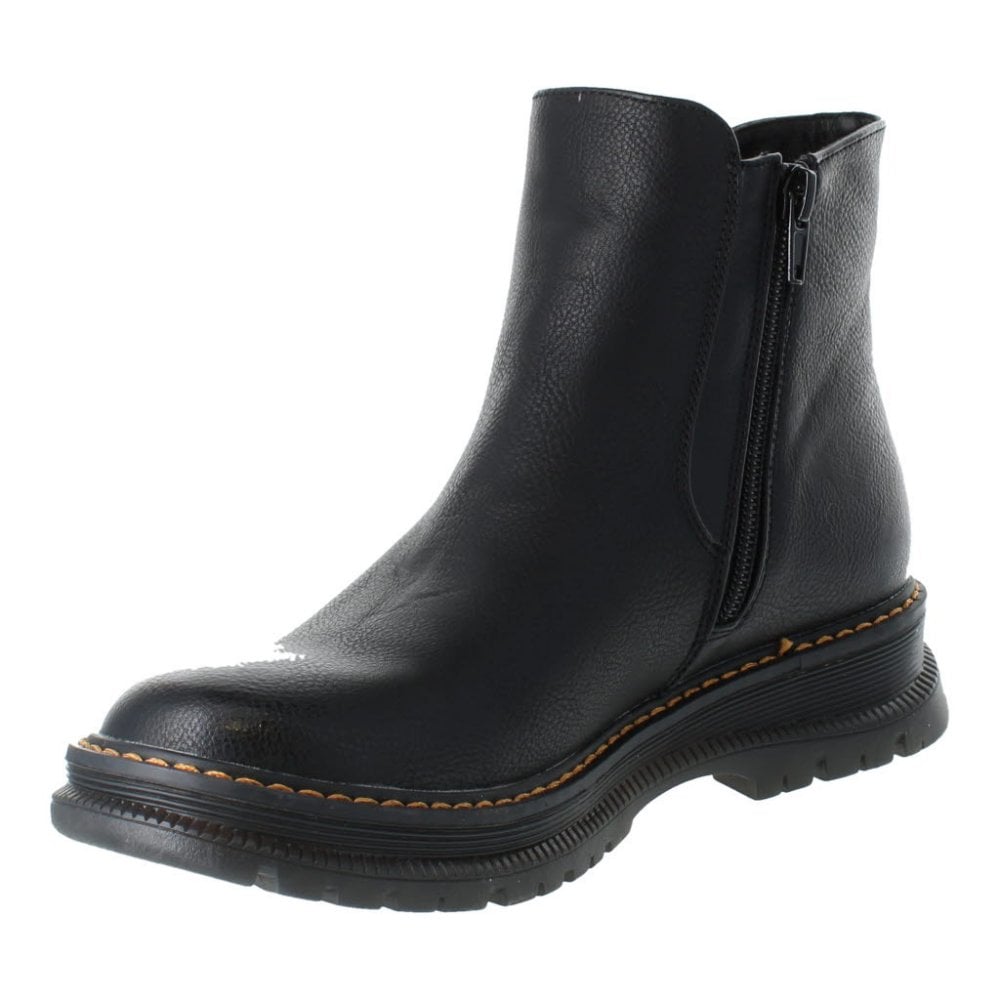 Westland by Josef Seibel Peyton 02 Vegan Ankle Boot - Black - image 006 |ww_colour=black|ww_order=006|