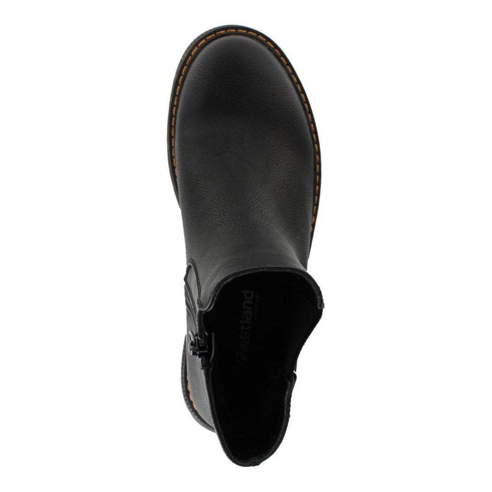 Westland by Josef Seibel Peyton 02 Vegan Ankle Boot - Black - image 007 |ww_colour=black|ww_order=007|