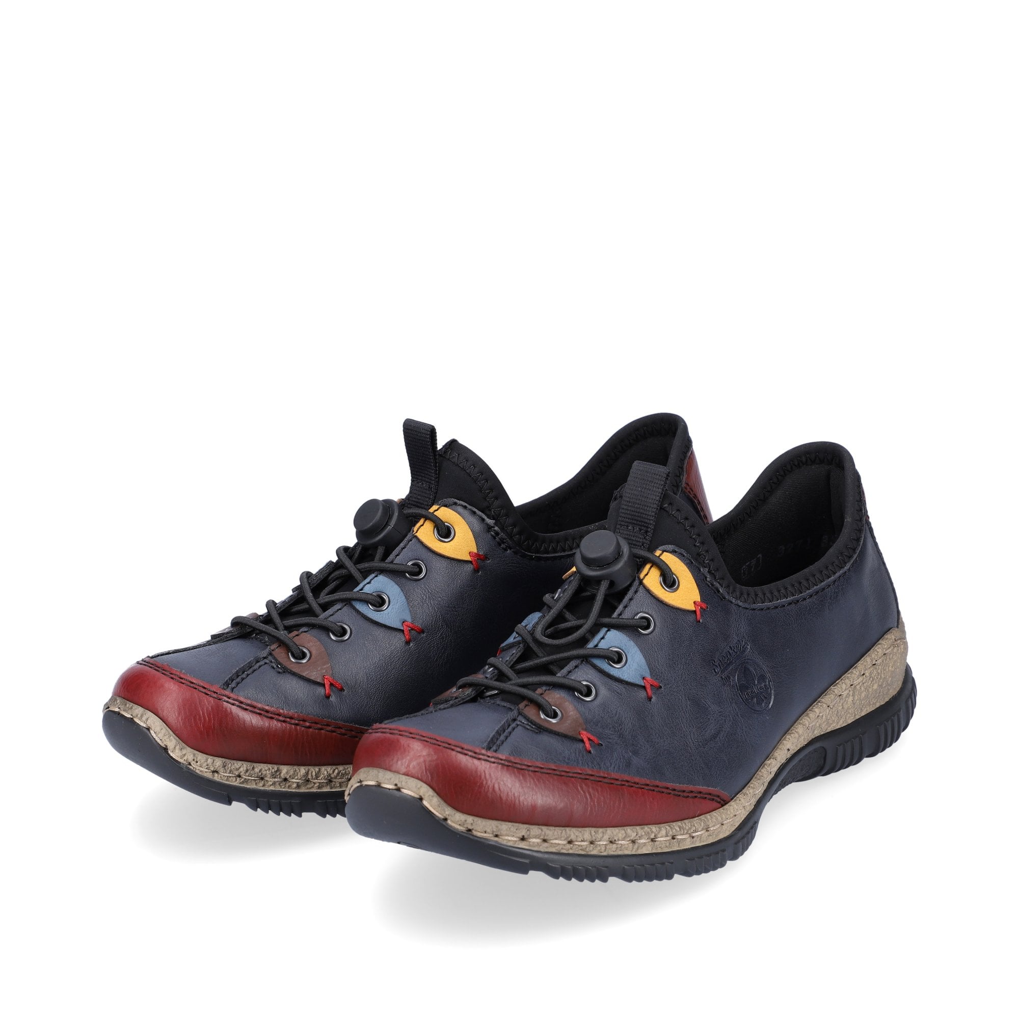Rieker Adjustable Casual Slip On Shoe - Blue - image 004 |ww_colour=blue|ww_order=004|