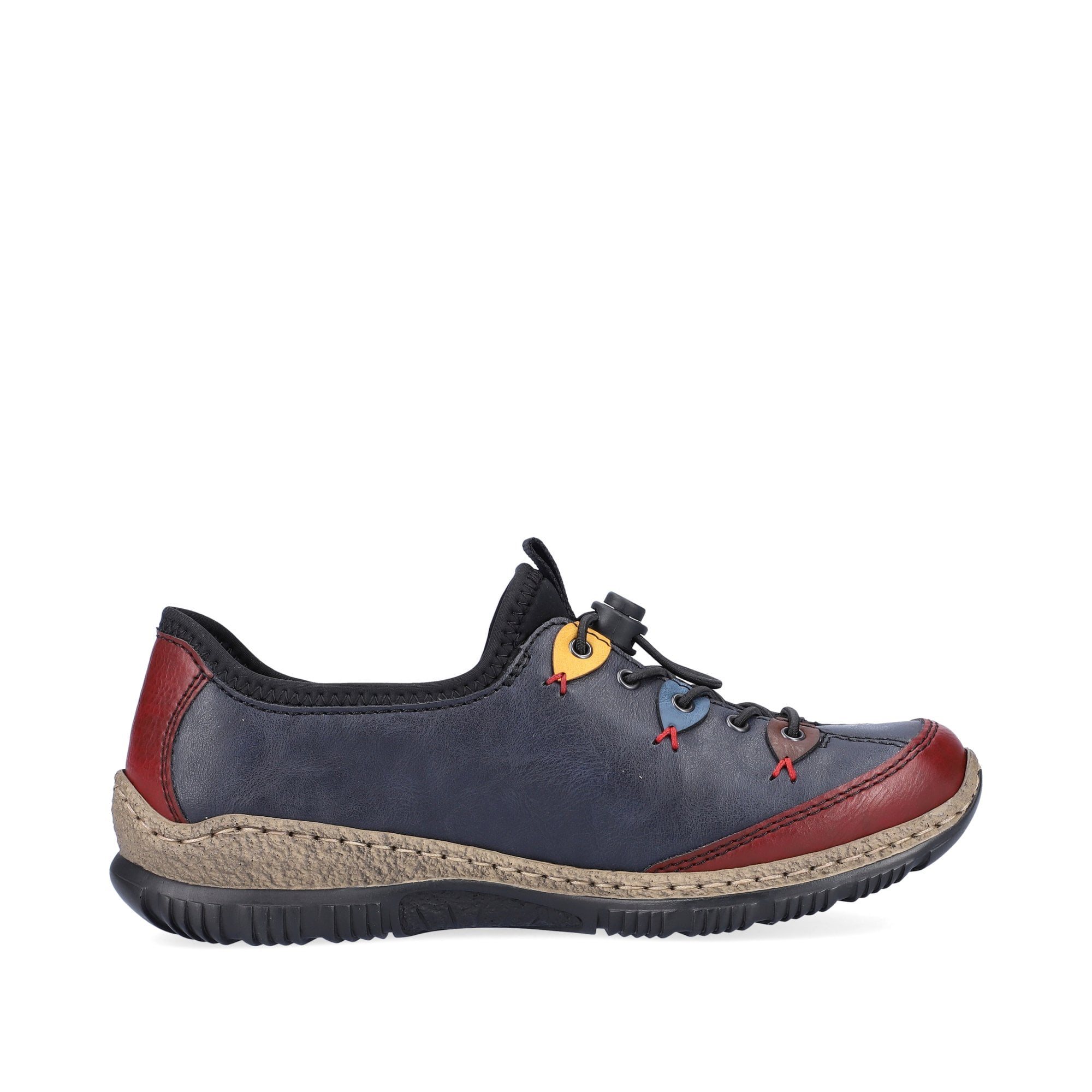 Rieker Adjustable Casual Slip On Shoe - Blue - image 005 |ww_colour=blue|ww_order=005|