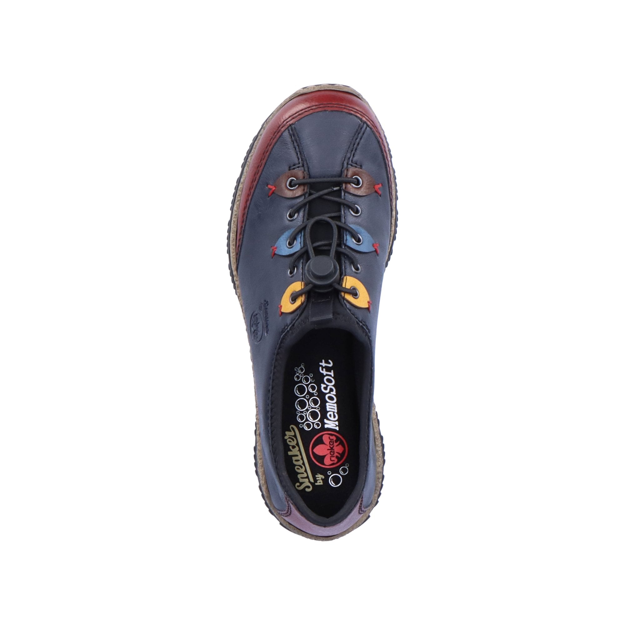 Rieker Adjustable Casual Slip On Shoe - Blue - image 007 |ww_colour=blue|ww_order=007|