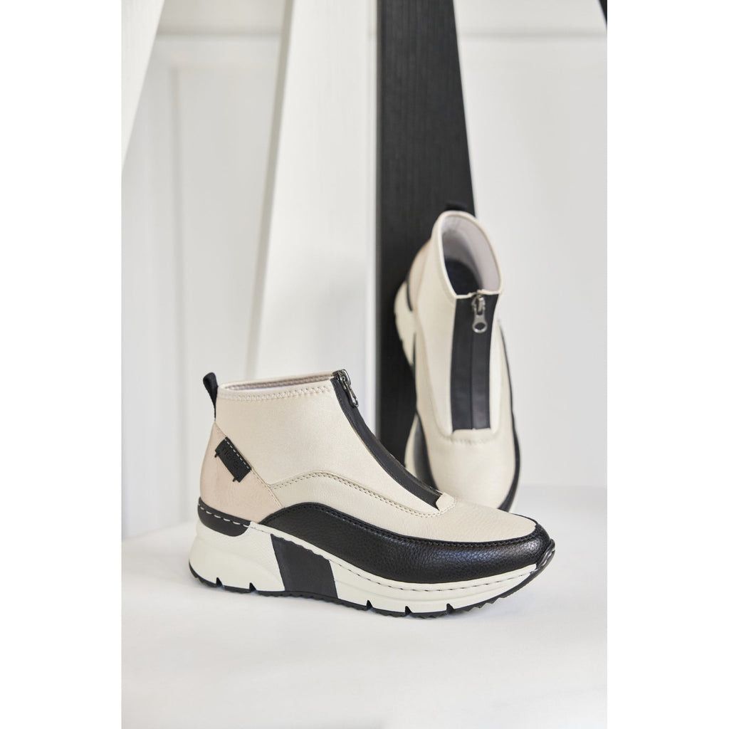 Rieker Korsica N6352 Ankle Boot - Beige Combi - image 002 |ww_colour=beige-combi|ww_order=002|