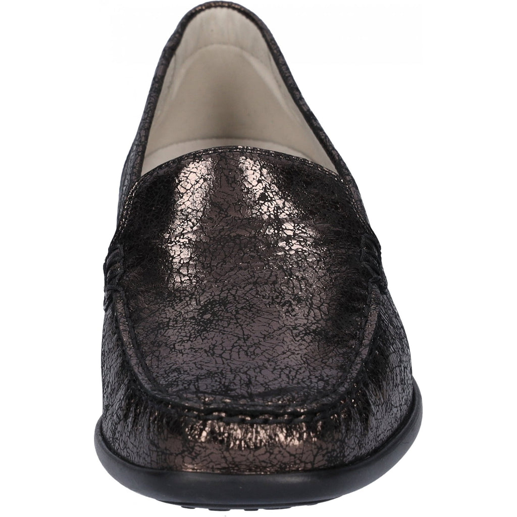 Waldlaufer Harriet Wide Fit Moccasin Shoe - Anthracite - image 002 |ww_colour=anthracite|ww_order=002|
