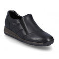 Rieker 44277 Zip Up Shoe - Black - image 001 |ww_colour=black|ww_order=001|