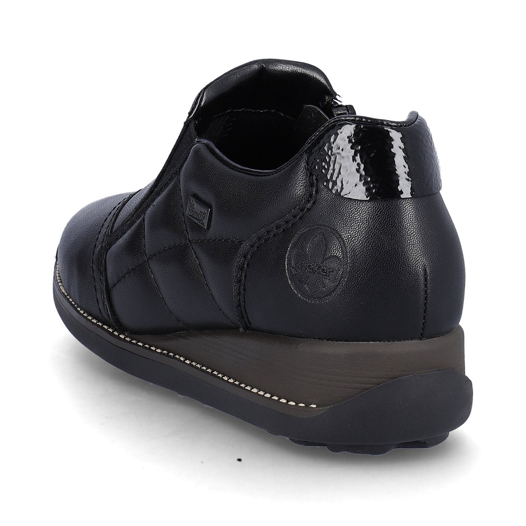 Rieker 44277 Zip Up Shoe - Black - image 005 |ww_colour=black|ww_order=005|