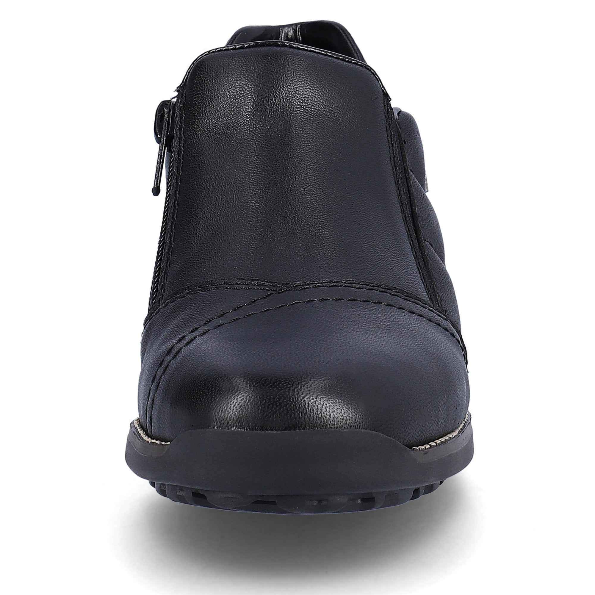 Rieker 44277 Zip Up Shoe - Black - image 008 |ww_colour=black|ww_order=008|