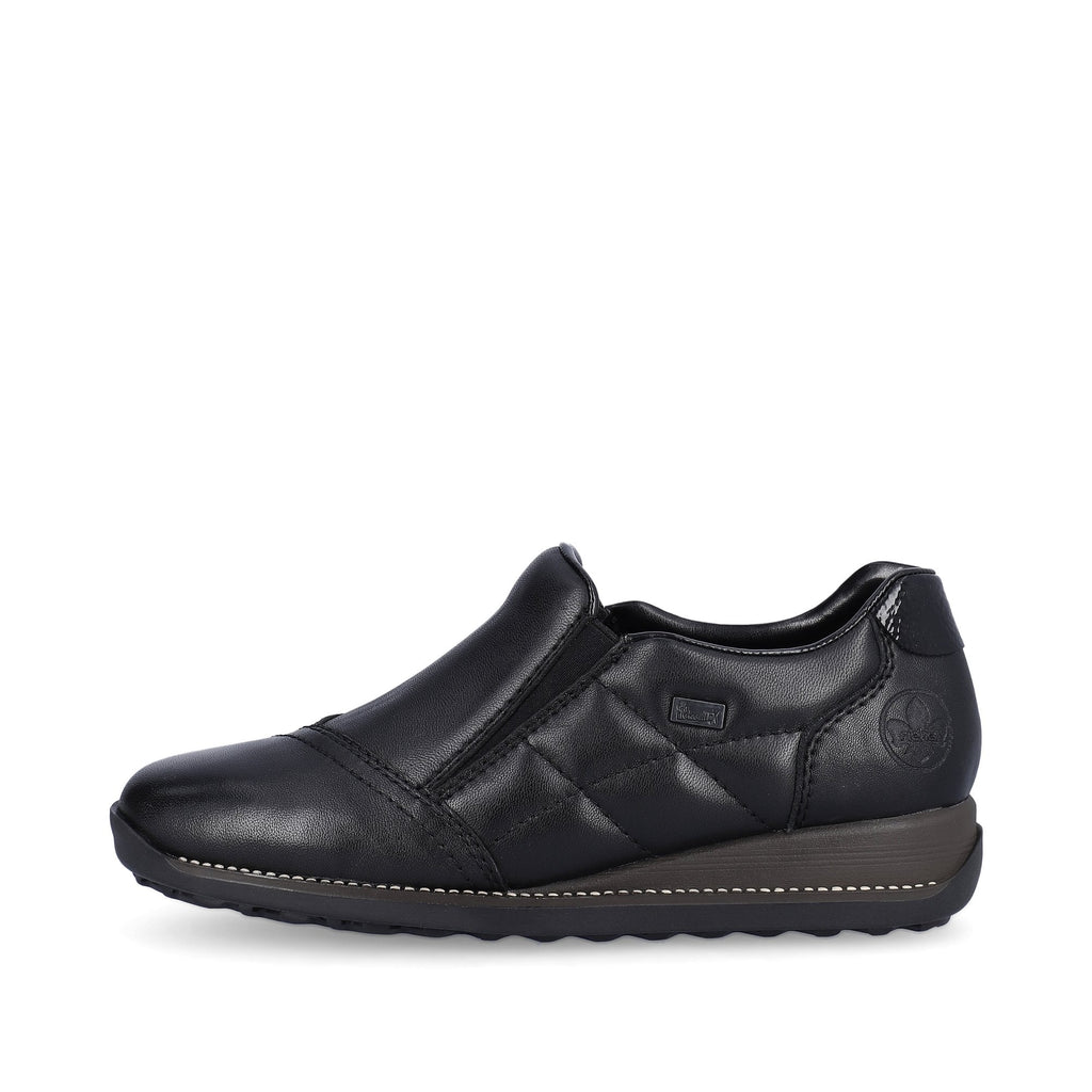 Rieker 44277 Zip Up Shoe - Black - image 009 |ww_colour=black|ww_order=009|