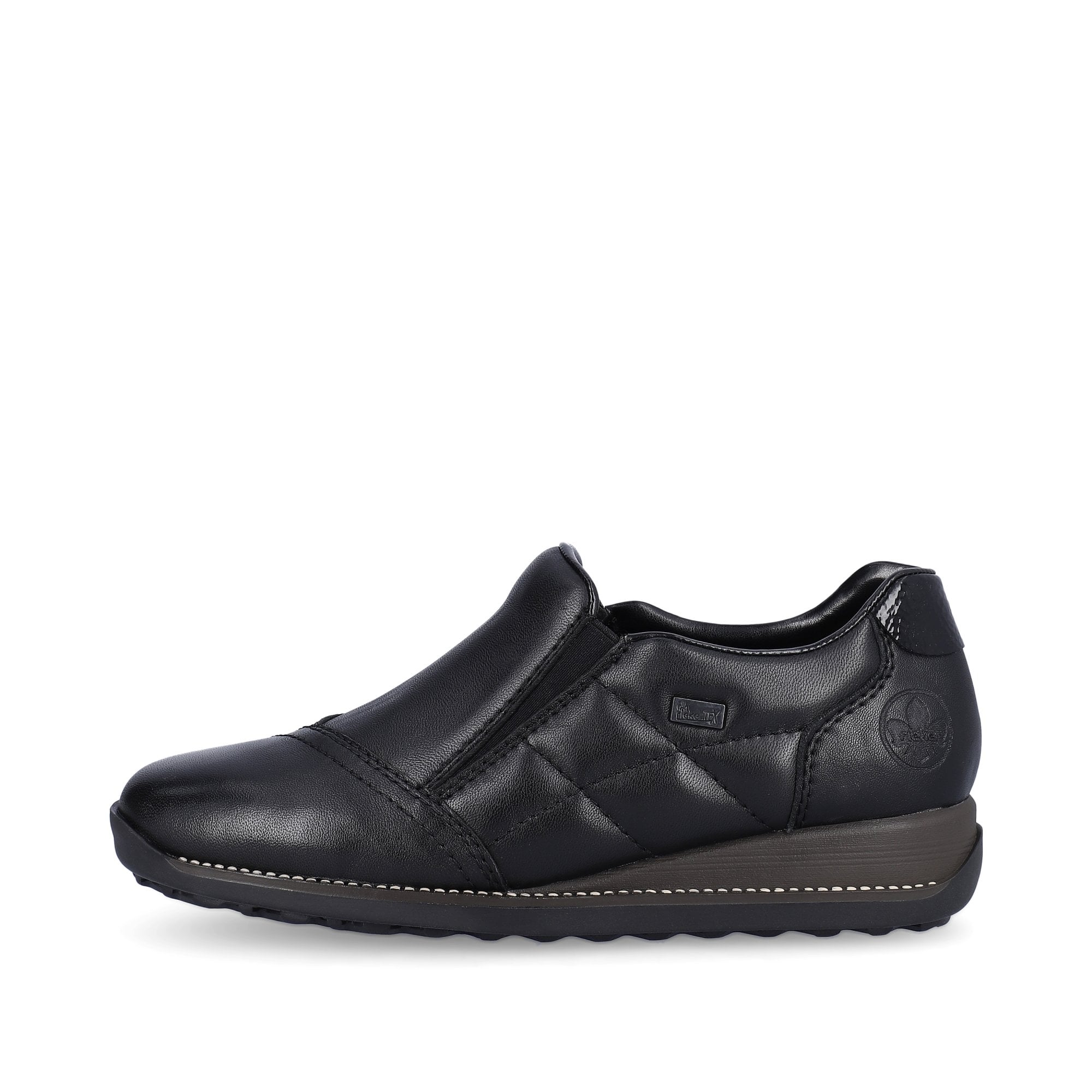 Rieker 44277 Zip Up Shoe - Black - image 009 |ww_colour=black|ww_order=009|