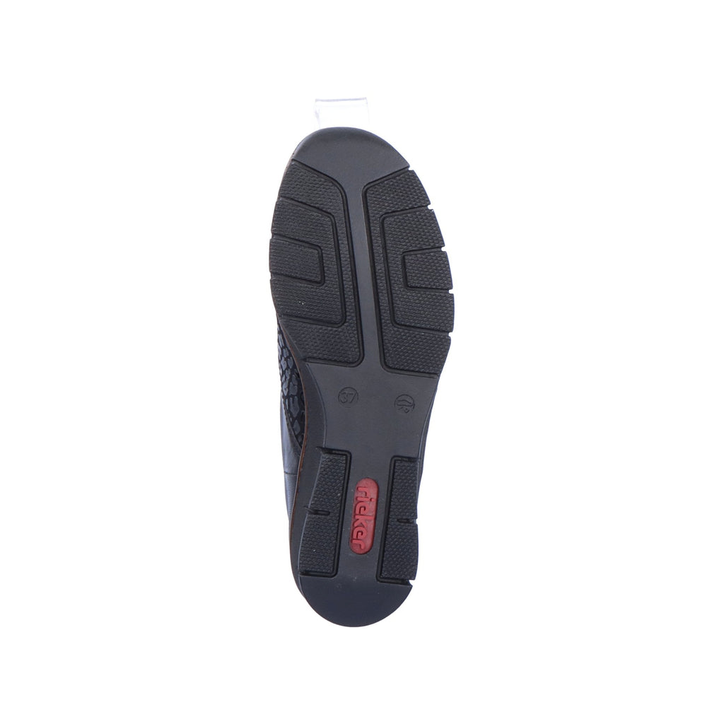 Rieker 537C0 Hook & Loop Fastening Shoe - Black - image 005 |ww_colour=black|ww_order=005|