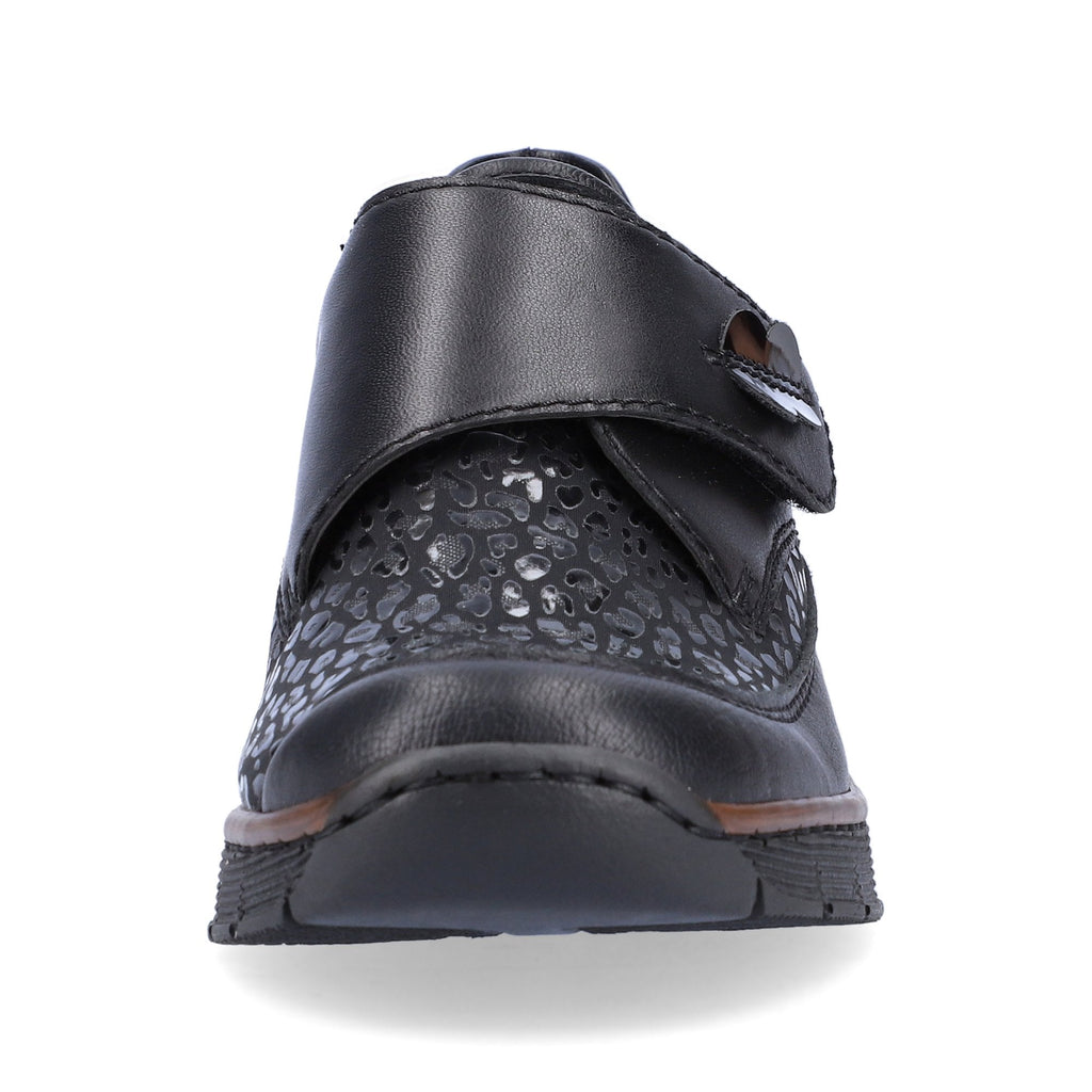 Rieker 537C0 Hook & Loop Fastening Shoe - Black - image 006 |ww_colour=black|ww_order=006|