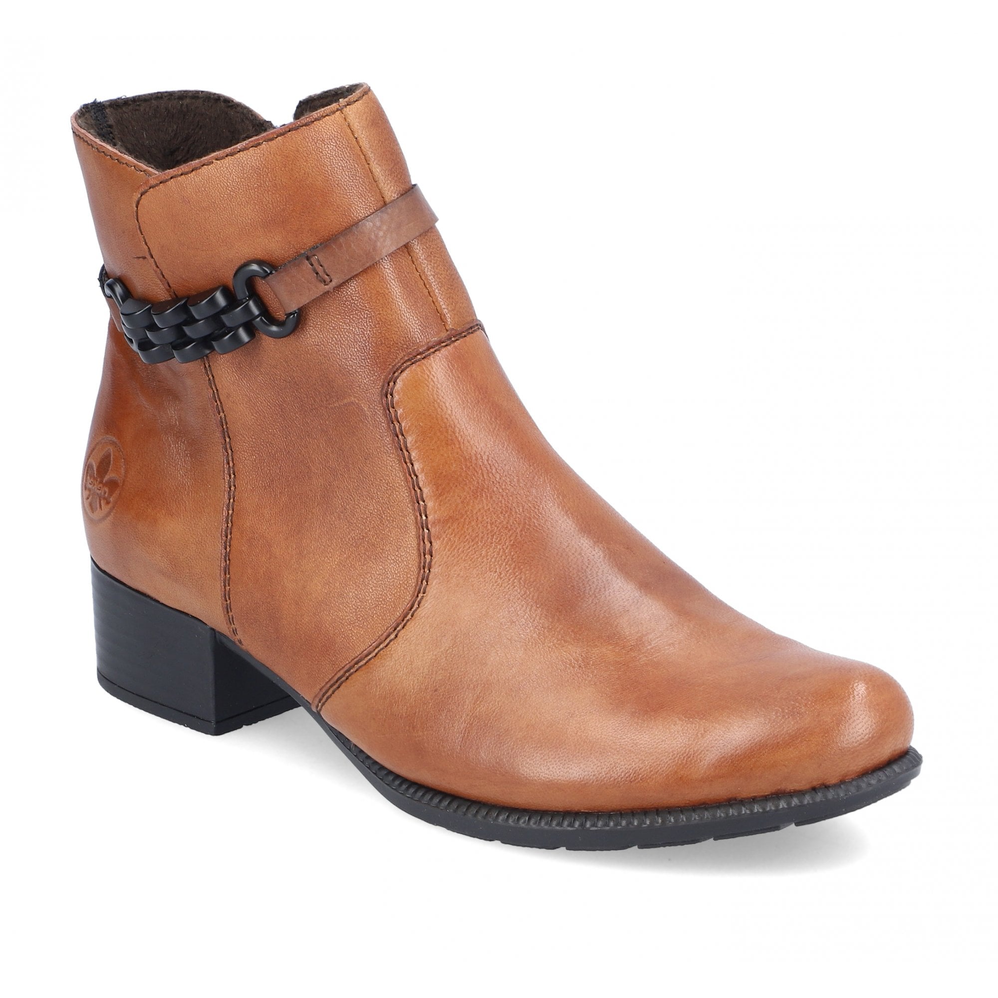 Rieker 78676 Ankle Boot - Tan - image 001 |ww_colour=tan|ww_order=001|