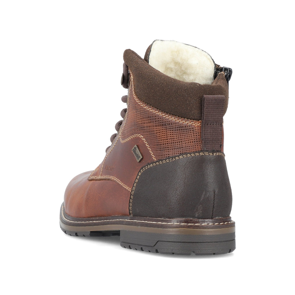 Rieker 13740 Lace & Zip Up Ankle Boot - Tan - image 006 |ww_colour=tan|ww_order=006|