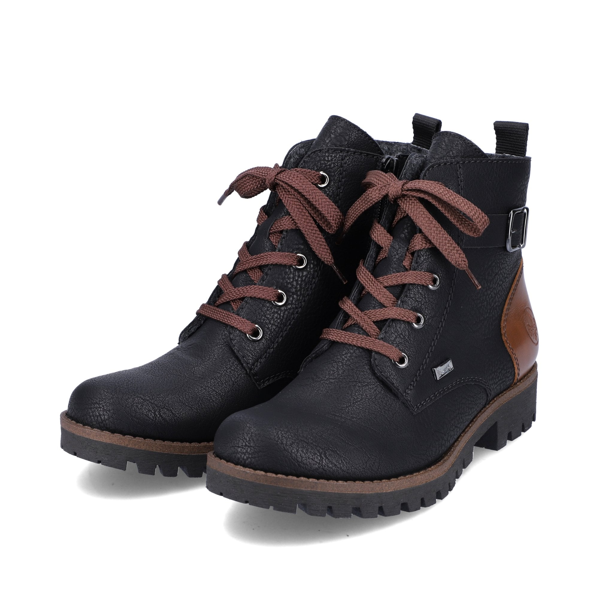 Rieker 78502 Lace-Up Boots - Black - image 002 |ww_colour=black|ww_order=002|