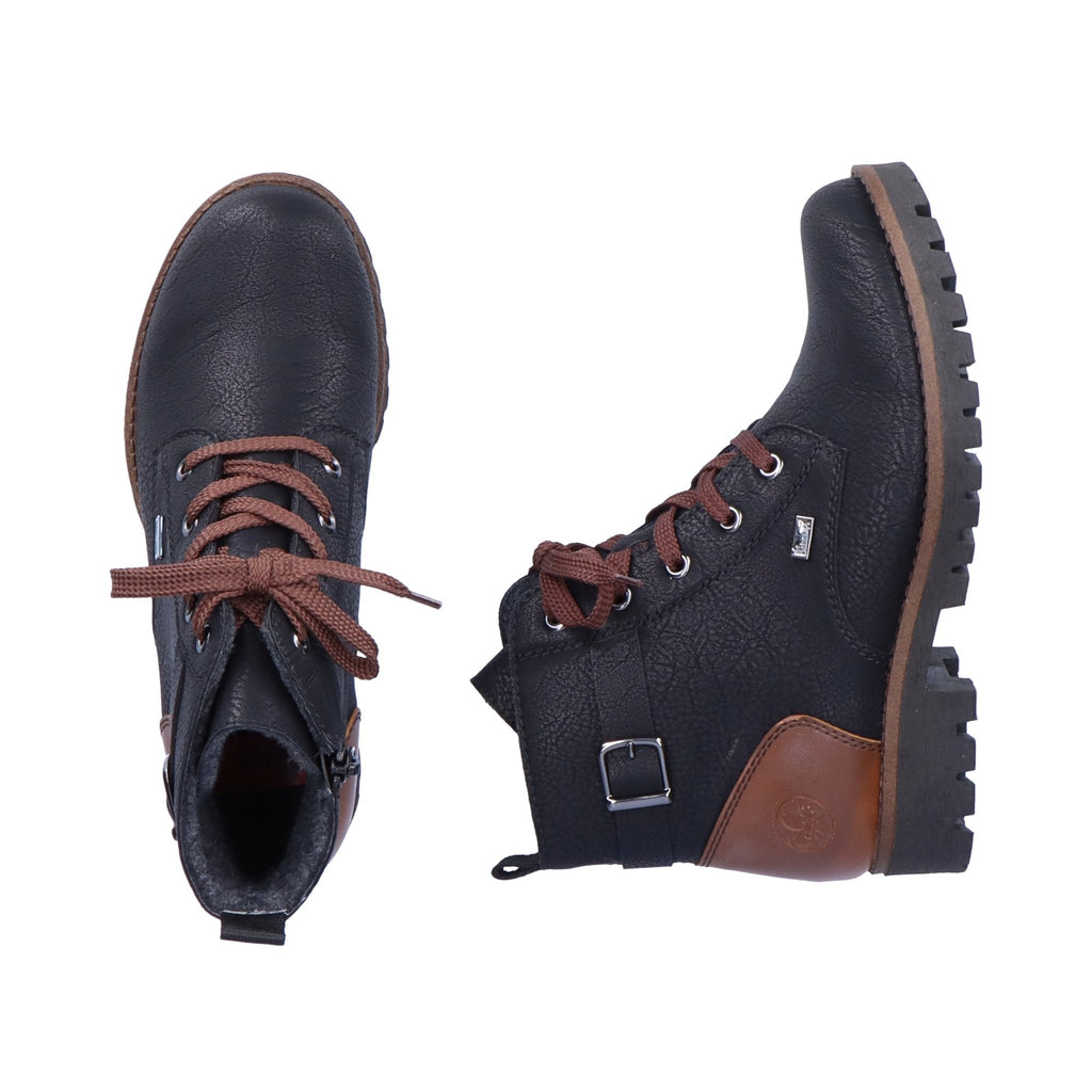 Rieker 78502 Lace-Up Boots - Black - image 003 |ww_colour=black|ww_order=003|