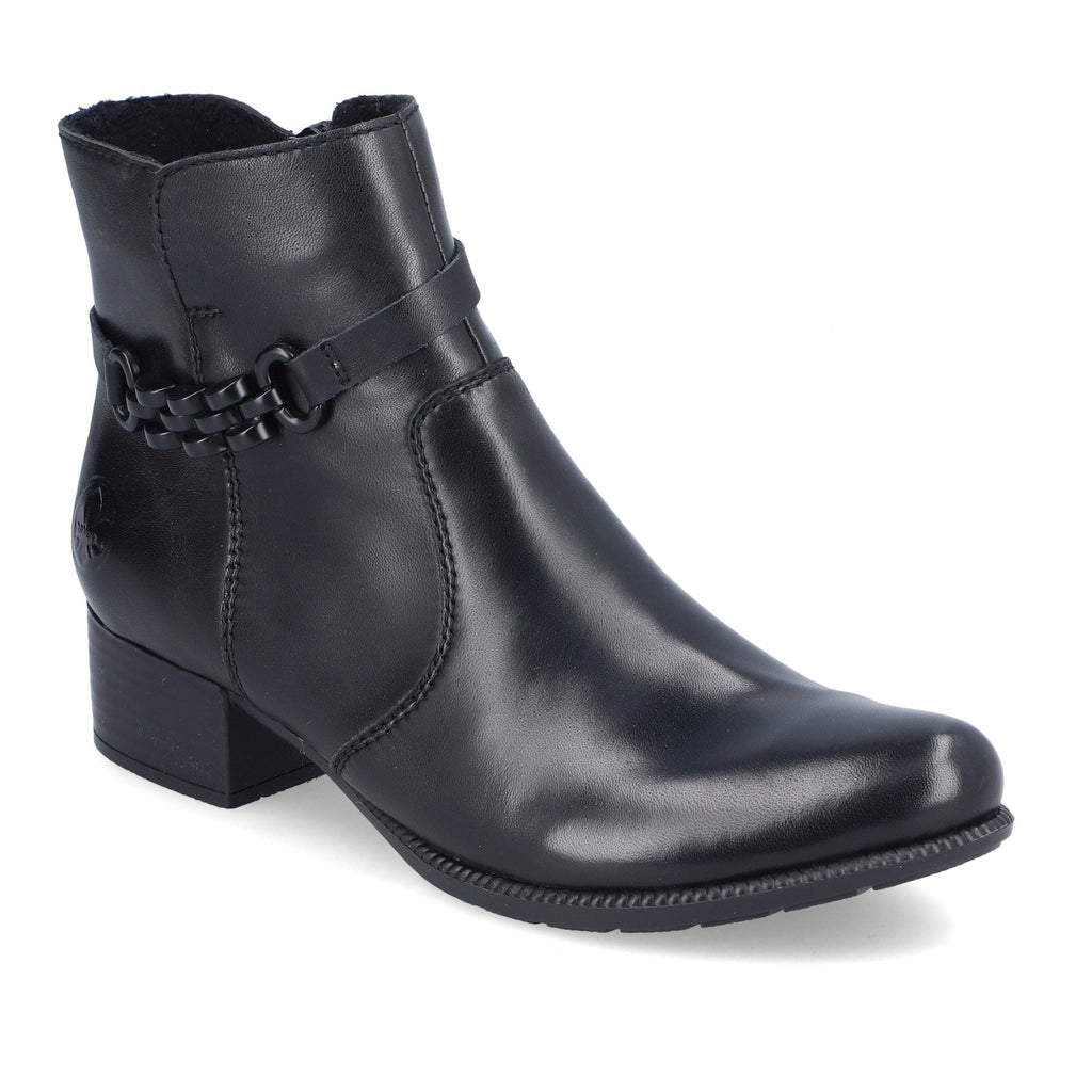 Rieker 78676 Ankle Boot - Black - image 001 |ww_colour=black|ww_order=001|