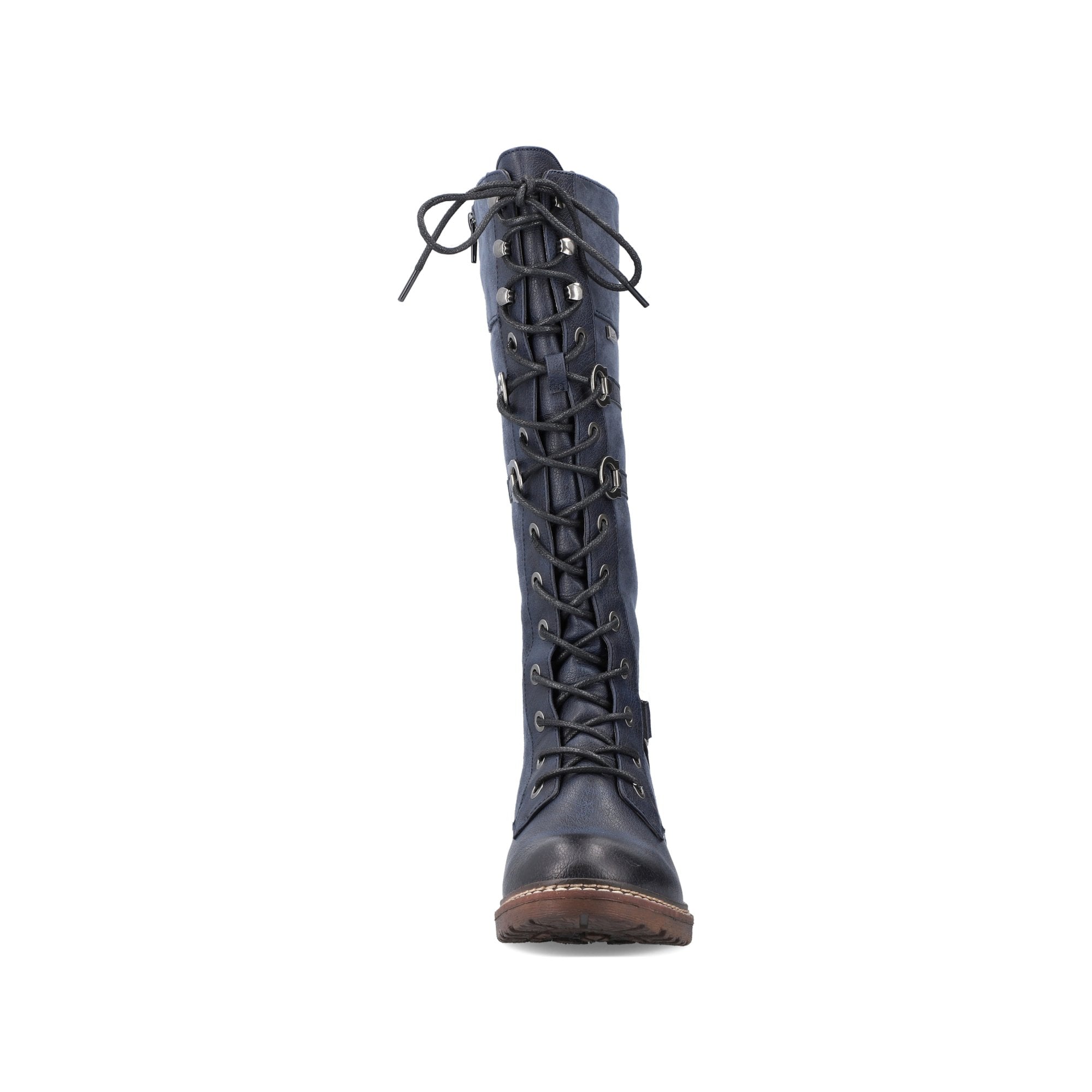 Rieker 94732 Long Lace Up/Zip Boot - Blue - image 006 |ww_colour=blue|ww_order=006|