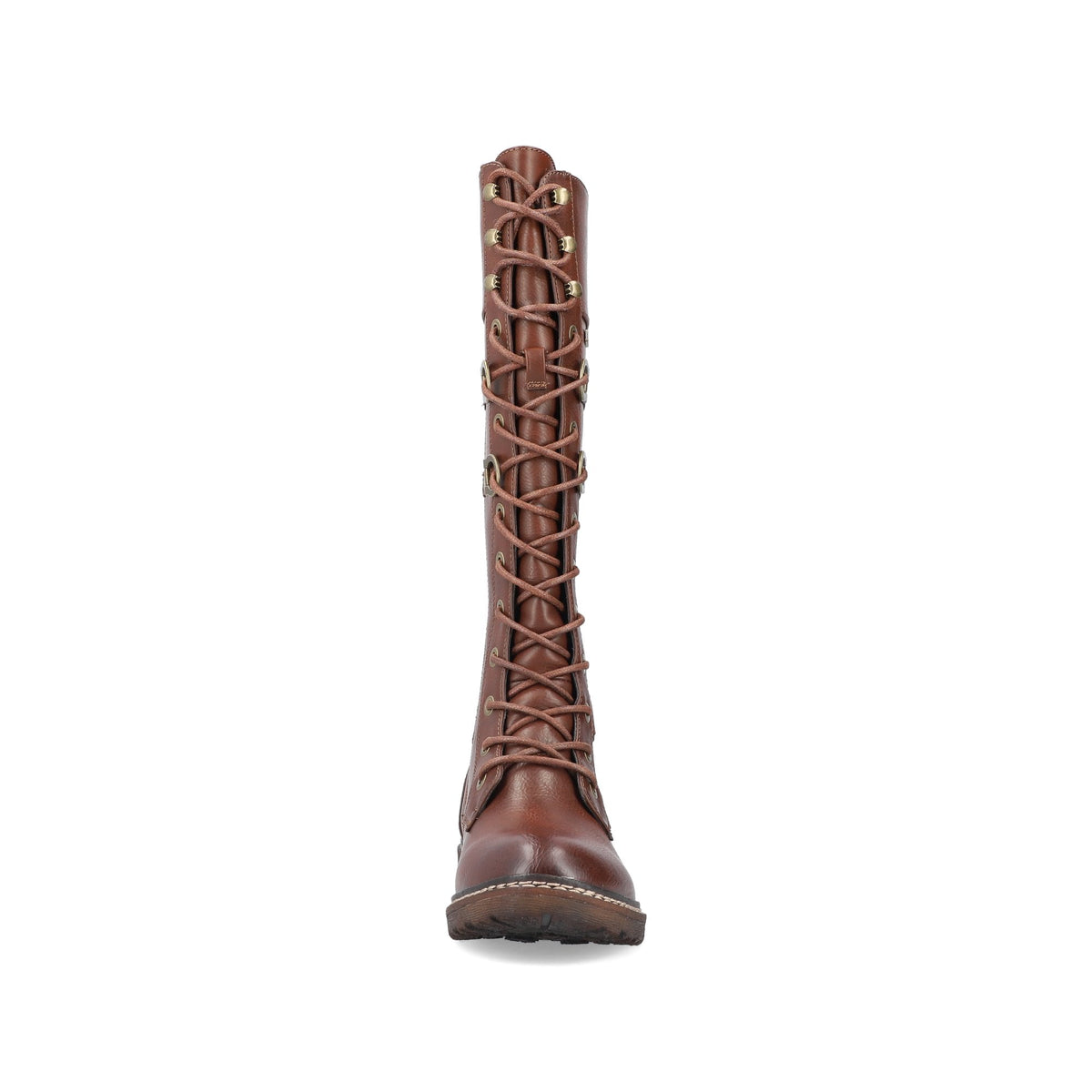 Rieker 94732 Long Lace Up/Zip Boot - Tan - image 006 |ww_colour=tan|ww_order=006|