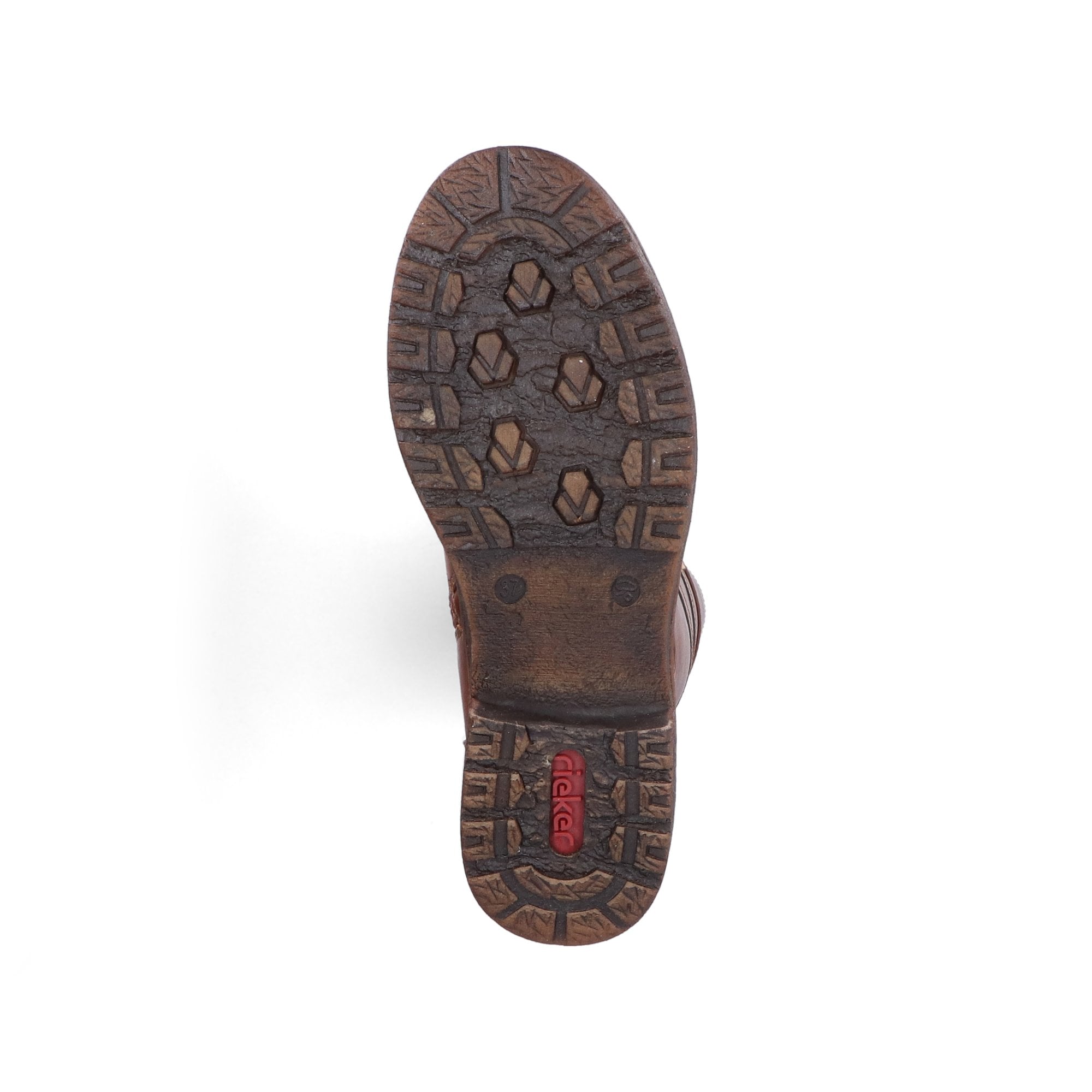 Rieker 94732 Long Lace Up/Zip Boot - Tan - image 008 |ww_colour=tan|ww_order=008|