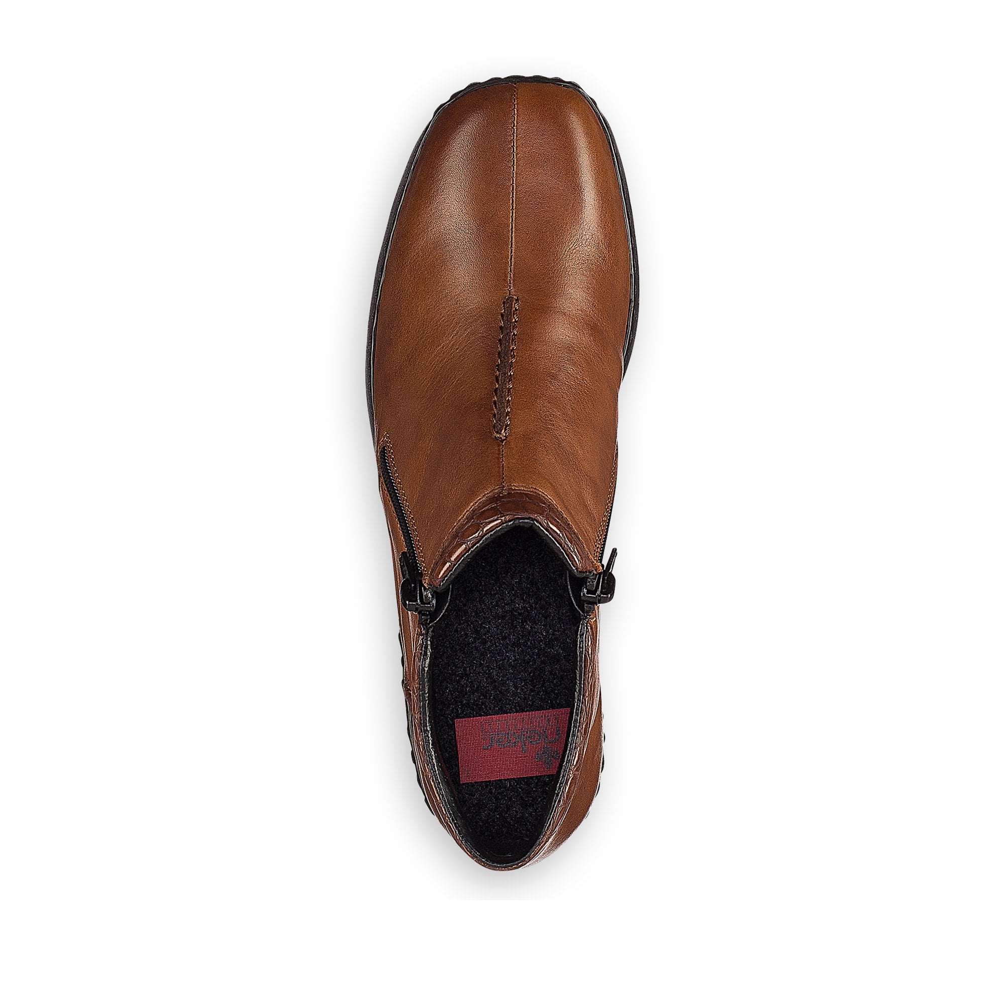 Rieker L3882 Twin-Zip Ankle Boot - Brown - image 005 |ww_colour=brown|ww_order=005|