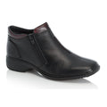 Rieker L3882 Twin-Zip Ankle Boot - Black Combi - image 001 |ww_colour=black-combi|ww_order=001|