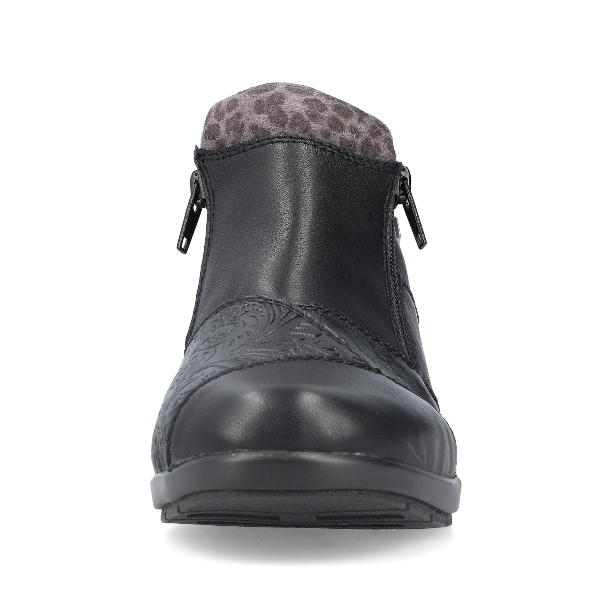 Rieker L4881 Dual Zip Ankle Boot - Black - image 007 |ww_colour=black|ww_order=007|