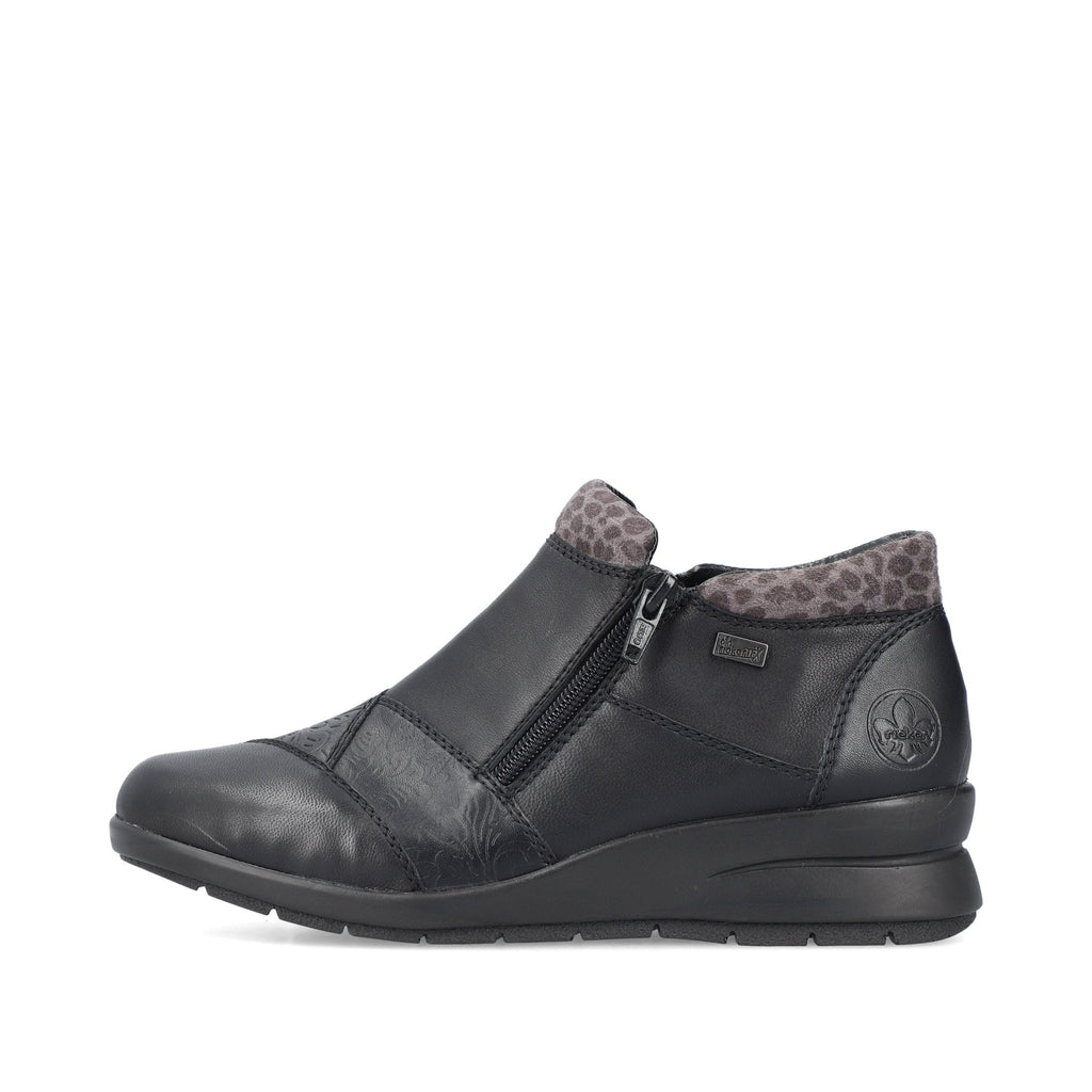 Rieker L4881 Dual Zip Ankle Boot - Black - image 010 |ww_colour=black|ww_order=010|