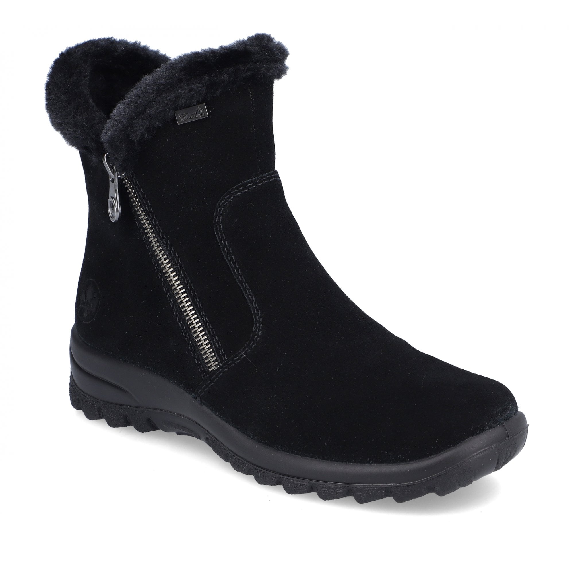 Rieker L7162 Zip Up Boot - Black - image 001 |ww_colour=black|ww_order=001|