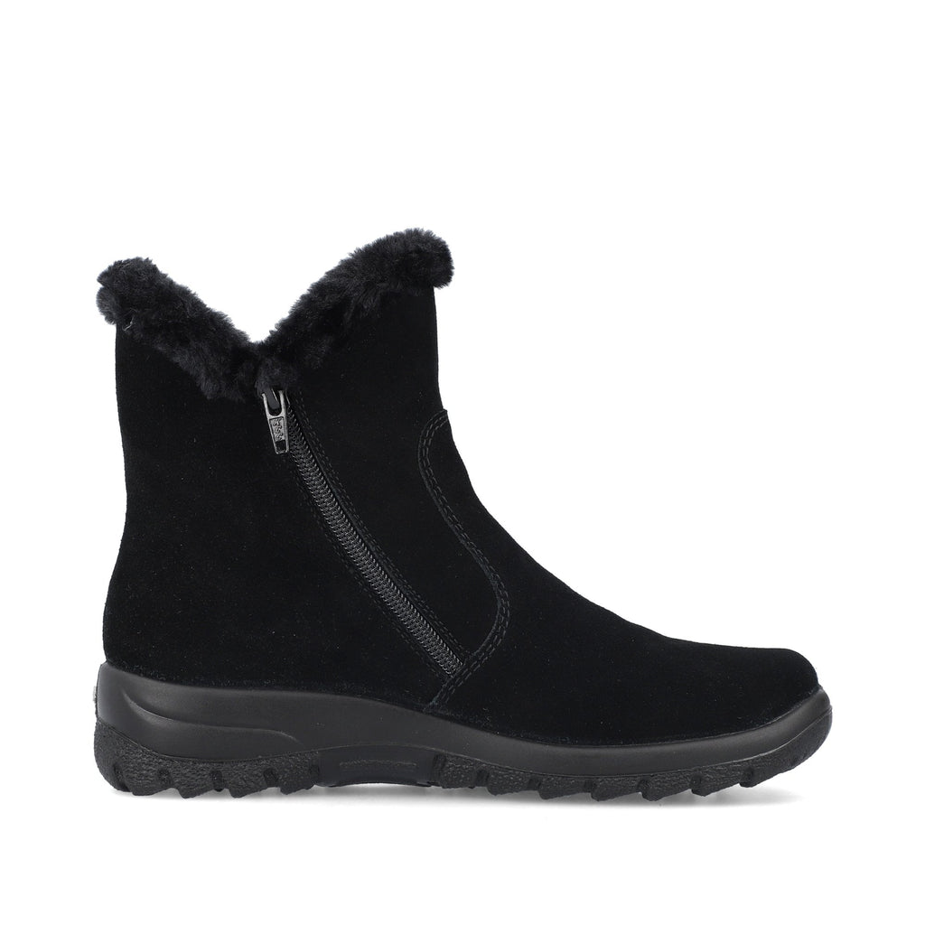 Rieker L7162 Zip Up Boot - Black - image 004 |ww_colour=black|ww_order=004|