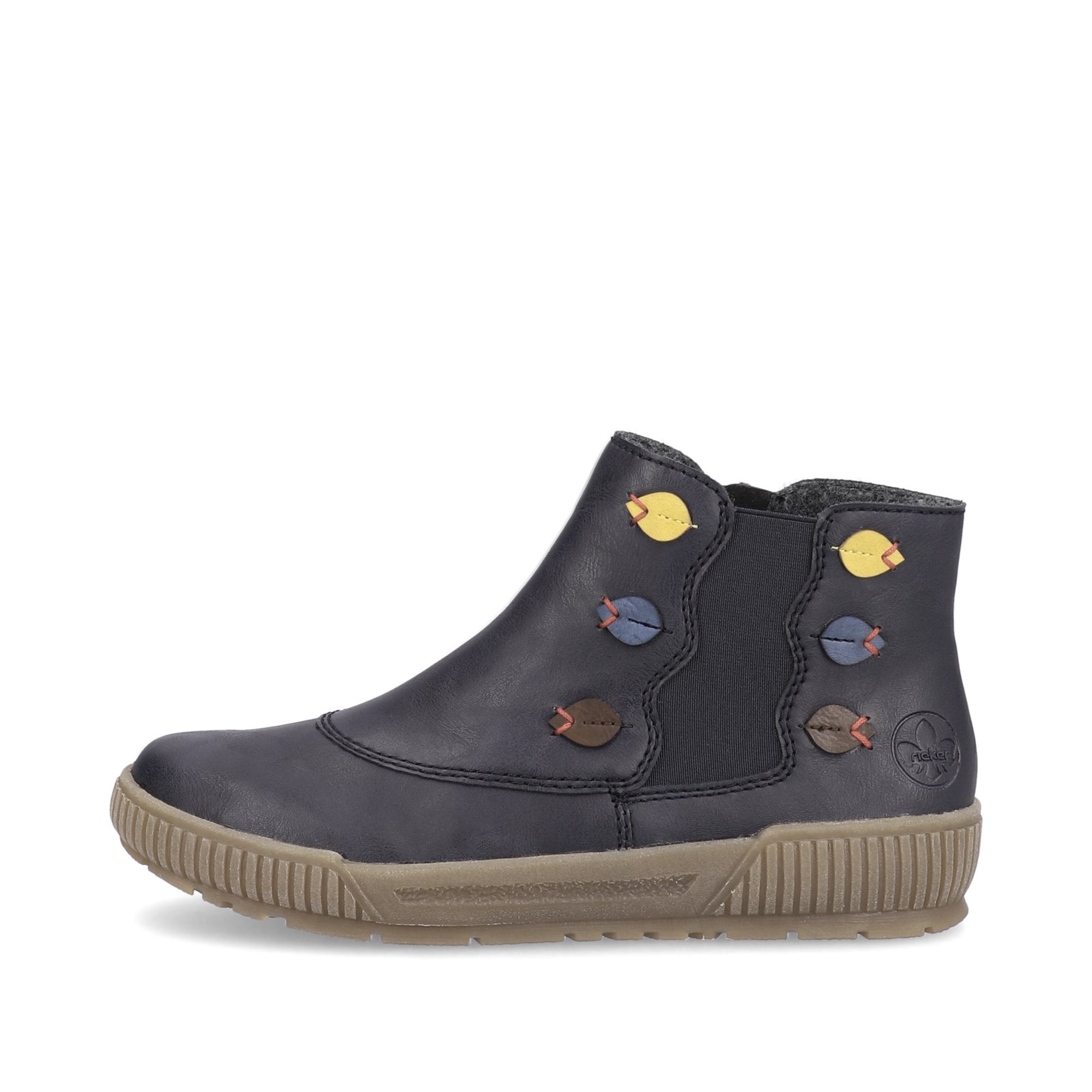Rieker N0751 Zip Up Boot - Blue - image 006 |ww_colour=blue|ww_order=006|