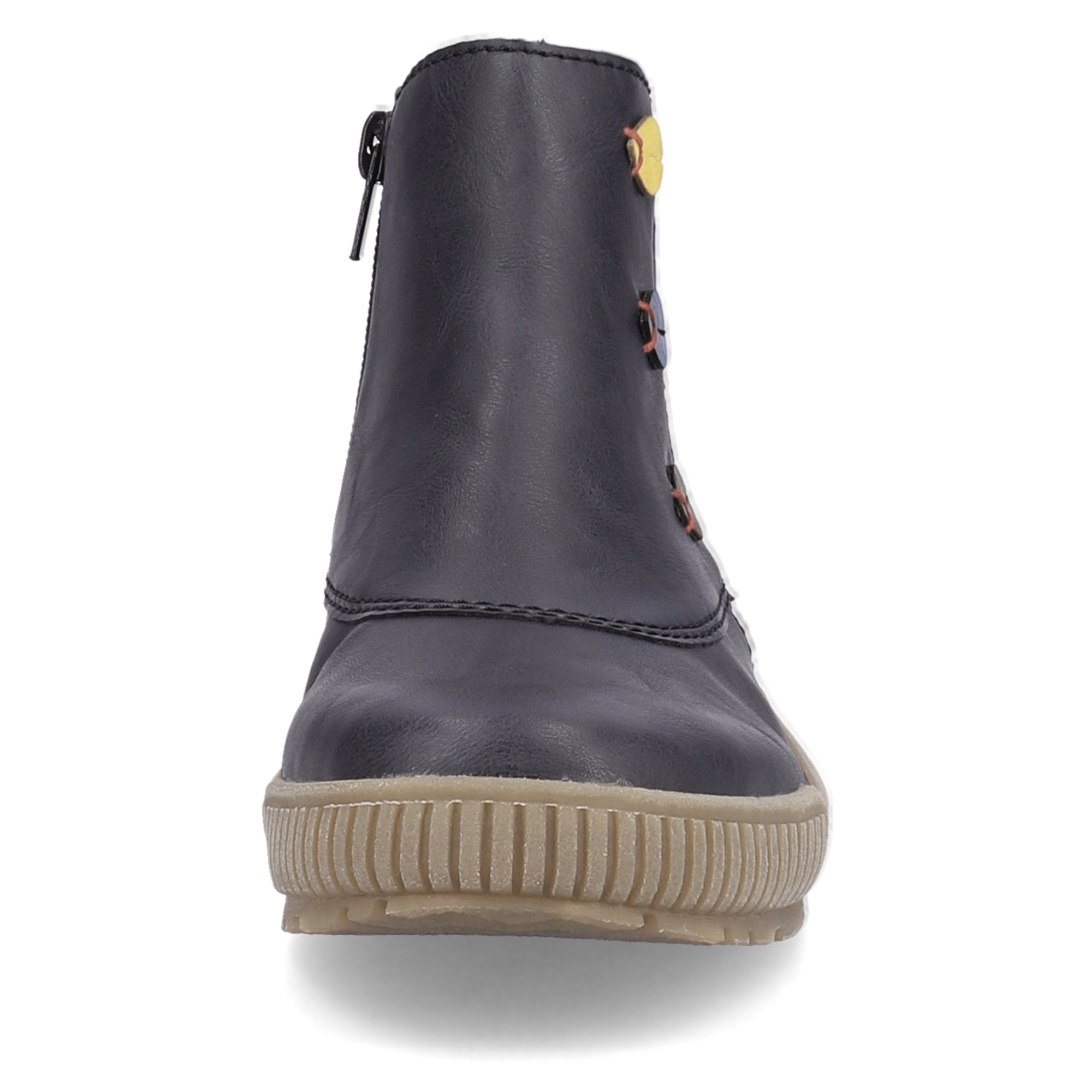 Rieker N0751 Zip Up Boot - Blue - image 007 |ww_colour=blue|ww_order=007|