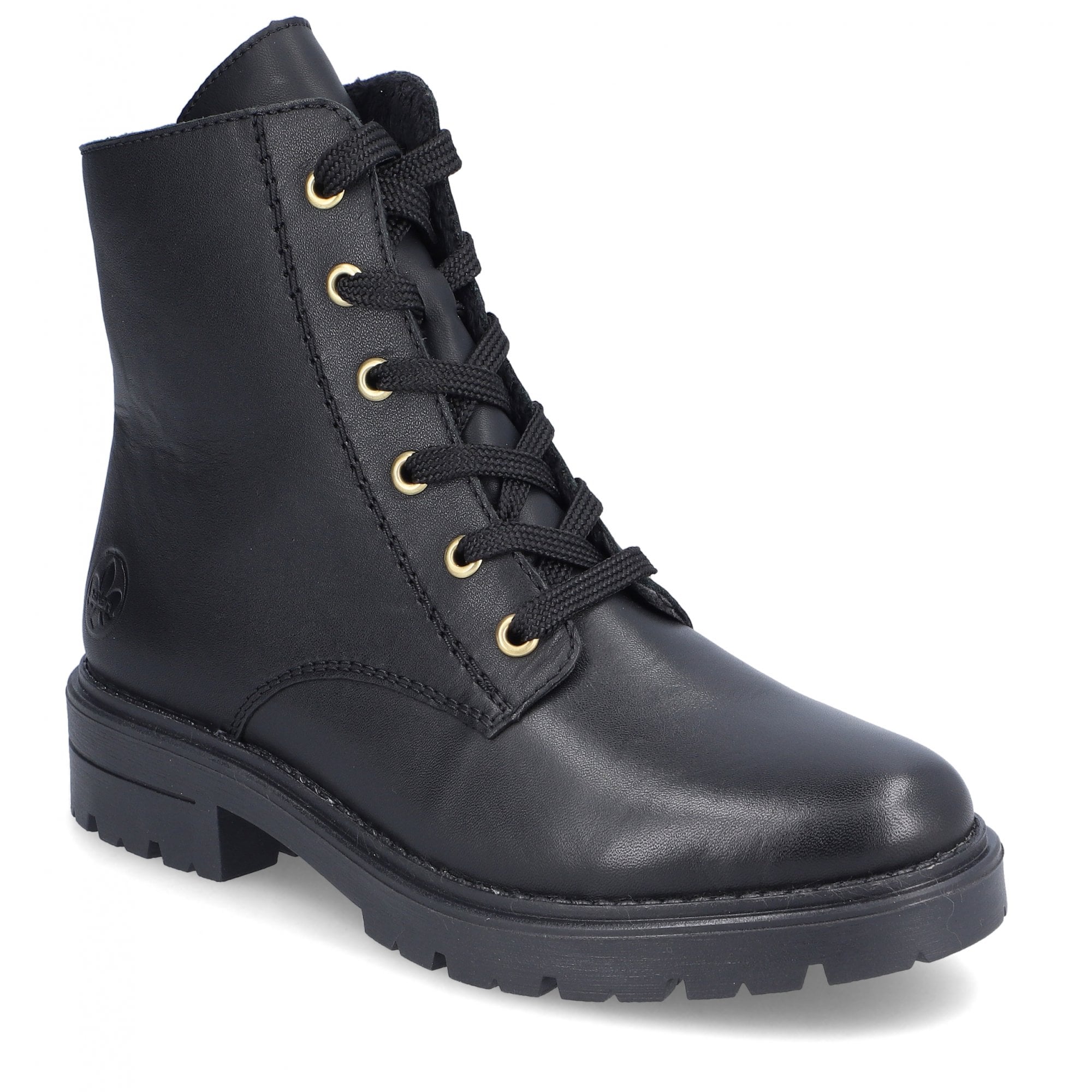 Rieker Z2841 Zip/Lace Up Boot - Black - image 001 |ww_colour=black|ww_order=001|