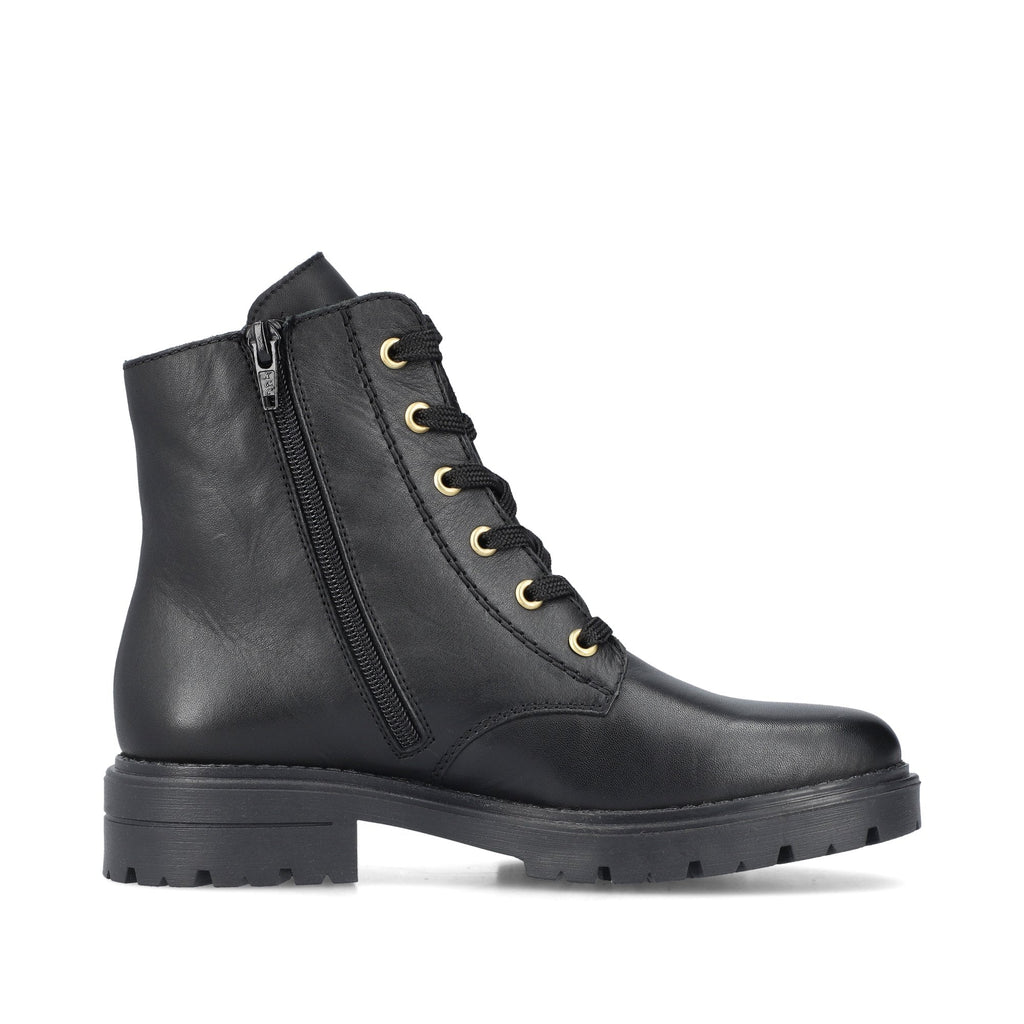 Rieker Z2841 Zip/Lace Up Boot - Black - image 006 |ww_colour=black|ww_order=006|